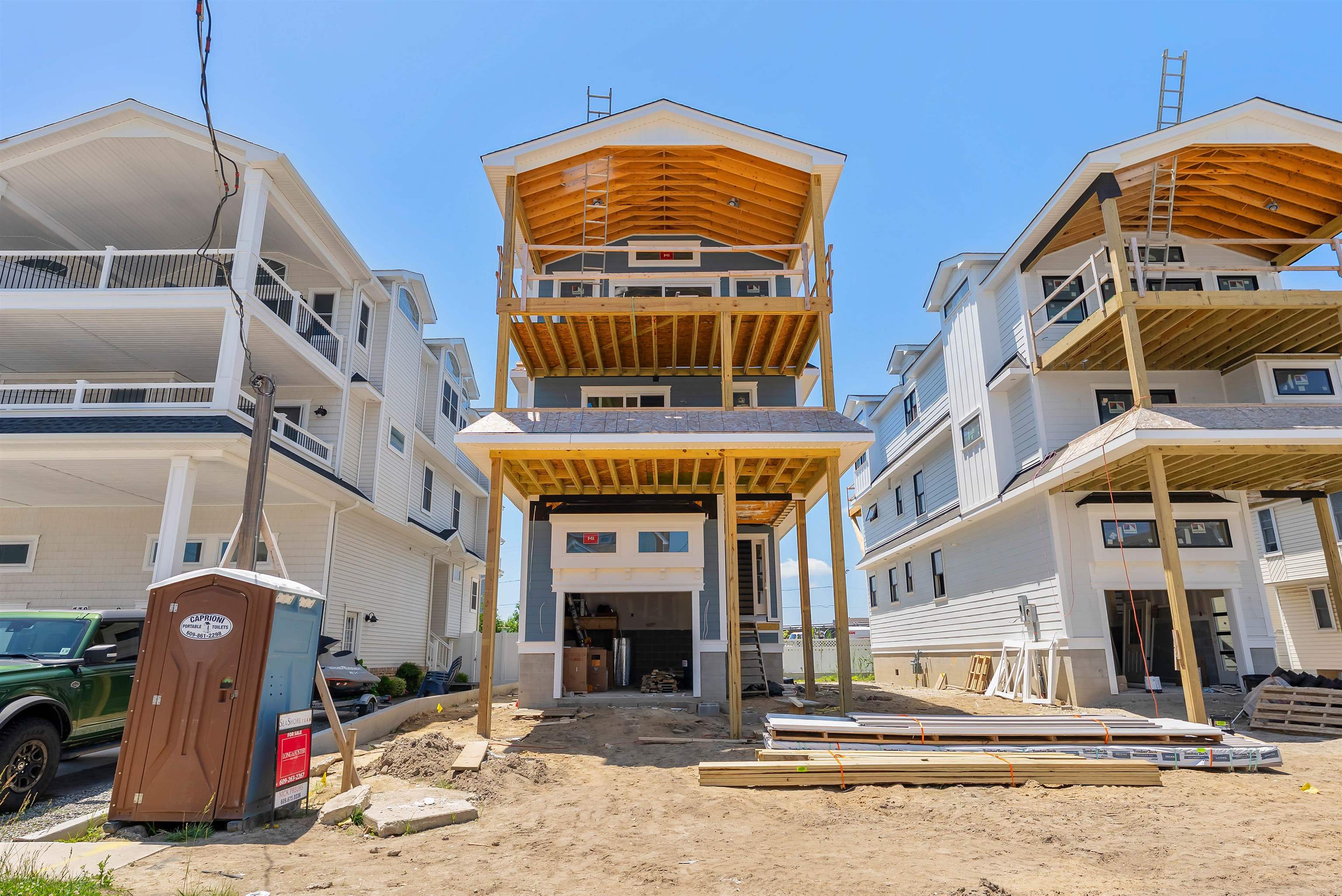 New Construction Single Family Home w/ Gorgeous Bay Views! This is the perfect family Shore House boasting 6 Bedrooms, 5.5 Bathrooms, Private Elevator, plenty of off-street parking, 2 Zone C/A and Gas Heat, and Upgrades Across the board!! New Construction Single Family homes like this don't often hit the market in Sea Isle, this is a great opportunity to capitalize on a great opportunity. This home will be 3200sqft and will have three floors. The first floor will have two large bedrooms and a full bathroom with open foyer. The Second floor will be 3 large bedrooms w/ each bedroom having its own full bathroom, a laundry closet and a large private deck coming off of the primary bedroom w/ bay views!! The top floor will feature your granite kitchen w/ stainless steel appliance package, dining area, living room w/ deck w/ bay views and another primary bedroom w/ private bathroom! This home will also include a private 4-stop elevator! This is the perfect shore house for a large family! Only a short walk to everything that Sea Isle has to offer! This one won't last long, call today!