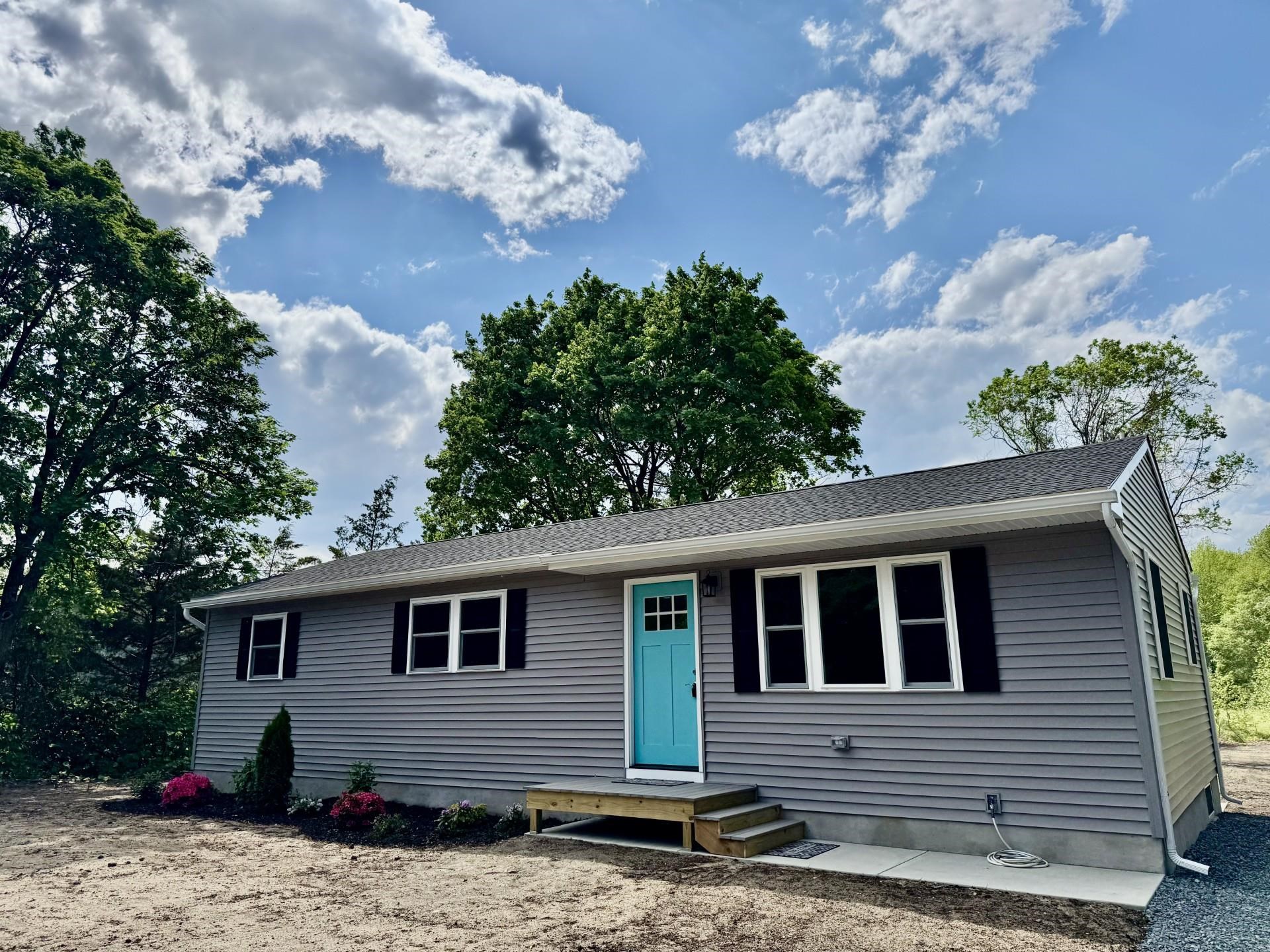 Don’t miss this fantastic opportunity! This beautifully renovated 3 bedroom and 1 bathroom ranch-style home with a full basement, is ready for immediate occupancy, and just in time for summer. No detail was overlooked in this top-to-bottom renovation, completed by a skilled craftsman. Upgrades include brand new electric, new plumbing, new roof, new siding, new windows, new kitchen, new bathroom, new appliances, new tankless on demand hot water heater, and even a new well.  Just move on in as everything has been done for you.  The craftsmanship shines throughout the home, and what truly sets this home apart is the fully renovated basement.  This space offers incredible flexibility and future potential. Whether you're looking for a full-time residence or a summer retreat, this home checks all the boxes. This home is truly turn-key and easy to show.