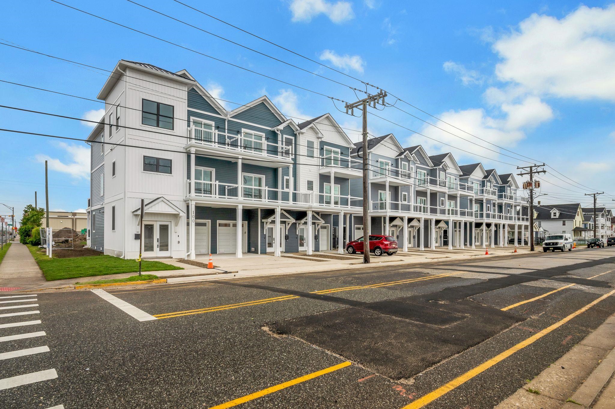 START MAKING MEMORIES THIS SUMMER - READY FOR IMMEDIATE OCCUPANCY! Discover Seaside Solis, an exclusive new property development that blends luxury, comfort, and community in perfect harmony. This premier enclave will feature 18 exquisite fee-simple townhomes, each individually deeded and insured, thoughtfully grouped into 6 buildings containing 3 townhomes each, ensuring a cozy and intimate neighborhood ambiance. Dive into relaxation with the resort-style pool, the centerpiece of Seaside Solis. Designed for both leisure and recreation, this sparkling oasis invites you to unwind under the sun, enjoy a refreshing swim, or socialize with neighbors in a luxurious setting. Adjacent to the main pool, the kiddie pool offers a safe and delightful space for children to splash and play, providing endless fun for the youngest residents. The expansive community recreation space is perfect for hosting gatherings, events, and activities. Whether you're planning a family barbecue, a community game night, or simply want a place to relax, this versatile area provides the perfect setting for fostering friendships and creating lasting memories. 108 West Spicer offers four bedrooms, three and a half bathrooms, spacious living area, three deck spaces, a beautiful kitchen with large island with, a separate beverage center, and an additional beverage cooler. The open floor plan is designed to maximize natural light and create a seamless flow between indoor and outdoor living spaces. For piece or mind, the home is equipped with an on-demand high efficiency hot water heater and a multi-zone high efficiency HVAC system. With gorgeous finishes and attention to detail, this townhome is a testament to quality and sophistication. This is the newest gem in the heart of beloved City of Wildwood, a brand-new development of luxurious townhomes, nestled amidst the natural beauty and charm that make Wildwood a coveted vacation destination. Whether you're seeking a serene getaway, a vibrant community to call home, or a rock-solid investment property, this townhome offers the perfect blend of comfort, style, and convenience. Please note that listing pictures are of a similar unit in the complex with a few additional upgrades not included in 108 W Spicer.