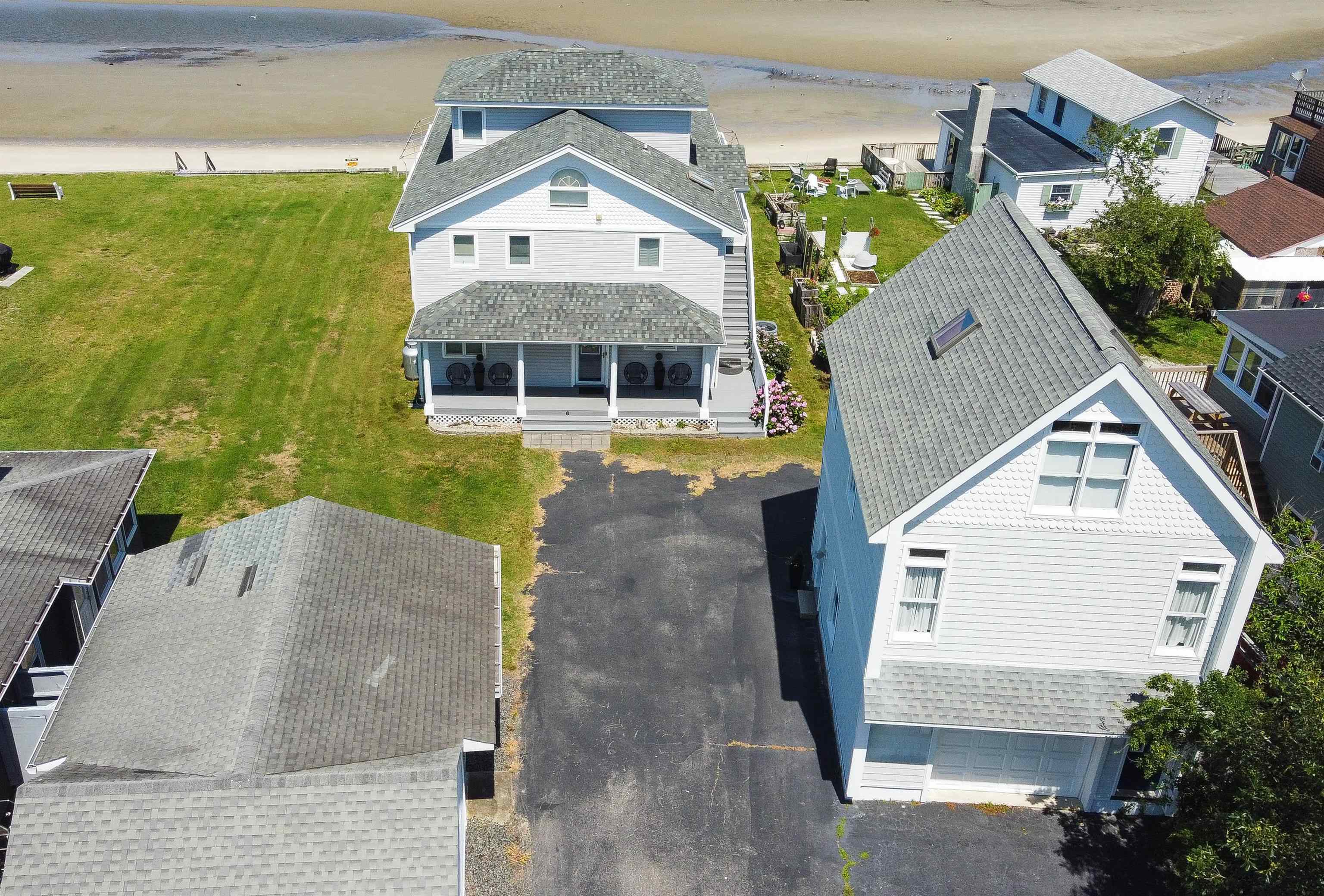 WATERFRONT & BEACHFRONT-The hidden secret PARADISE for water lovers in South Jersey. UNIQUE opportunity to purchase a dream home on the Delaware Bay with breathtaking SUNSET views! This property features private beaches for your family to enjoy fishing, kayaks, swimming, crabbing, jet skis, the fun is endless. Let's get you here for the summer fun! Minutes to Cape May Court House restaurants and shopping, and so close to the Ocean Beaches, Boardwalks, & Marina spots too. This beautiful 3 story home features 4 BR, 3 BA approx. 2,925 sq ft. The multi-level concept is perfect for kids & adults to enjoy their own space. Multiple decks with water views, 1st floor living w/ wet bar /Kitchenette, 2nd fl. FR with fireplace & updated kitchen, sunroom overlooking the water, 3rd fl. loft area/BR, hot tub/swim spa under the covered patio with fenced yard for the doggies, & outside shower. Also, includes a detached garage with finished 2nd floor w/heat & air & storage on the 1st floor for all your water toys. The HIGH elevation raises this property OUT of the flood zone and no need for Flood insurance. Survey & flood report in Assoc docs.