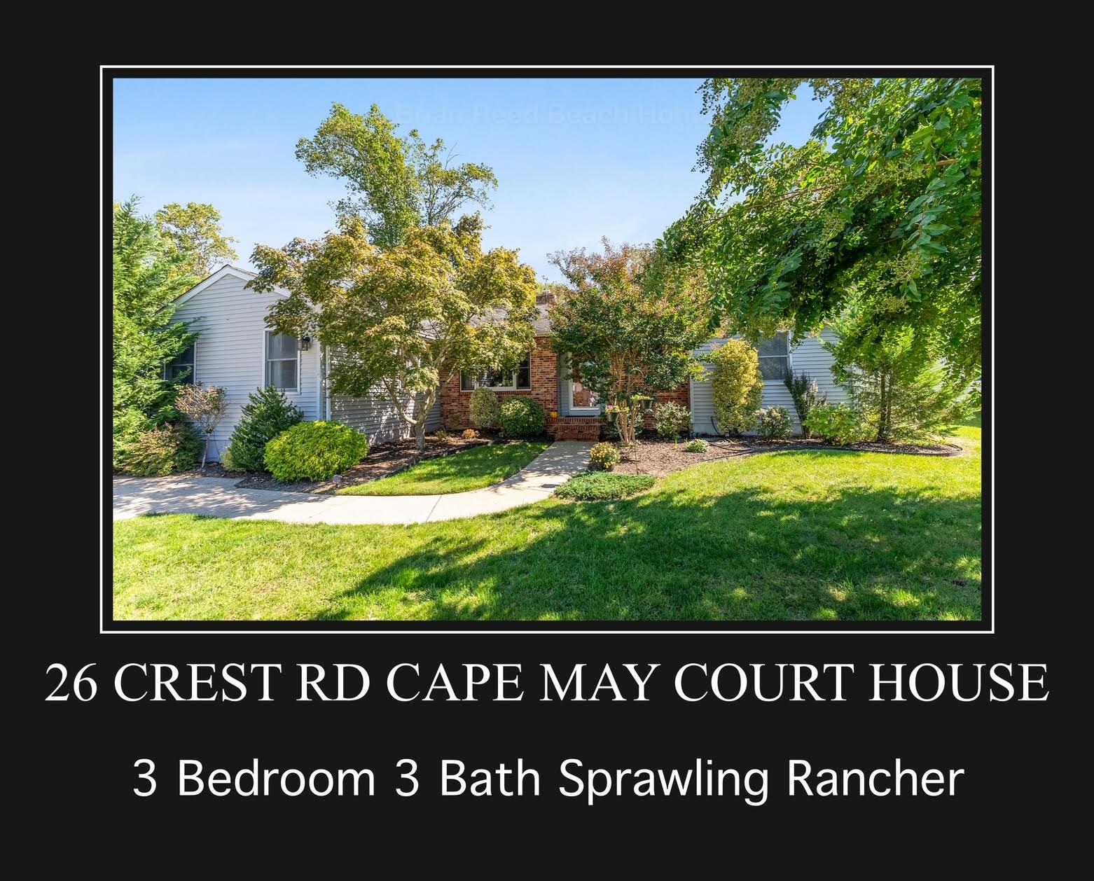 26 Crest Road - Cape May Court House