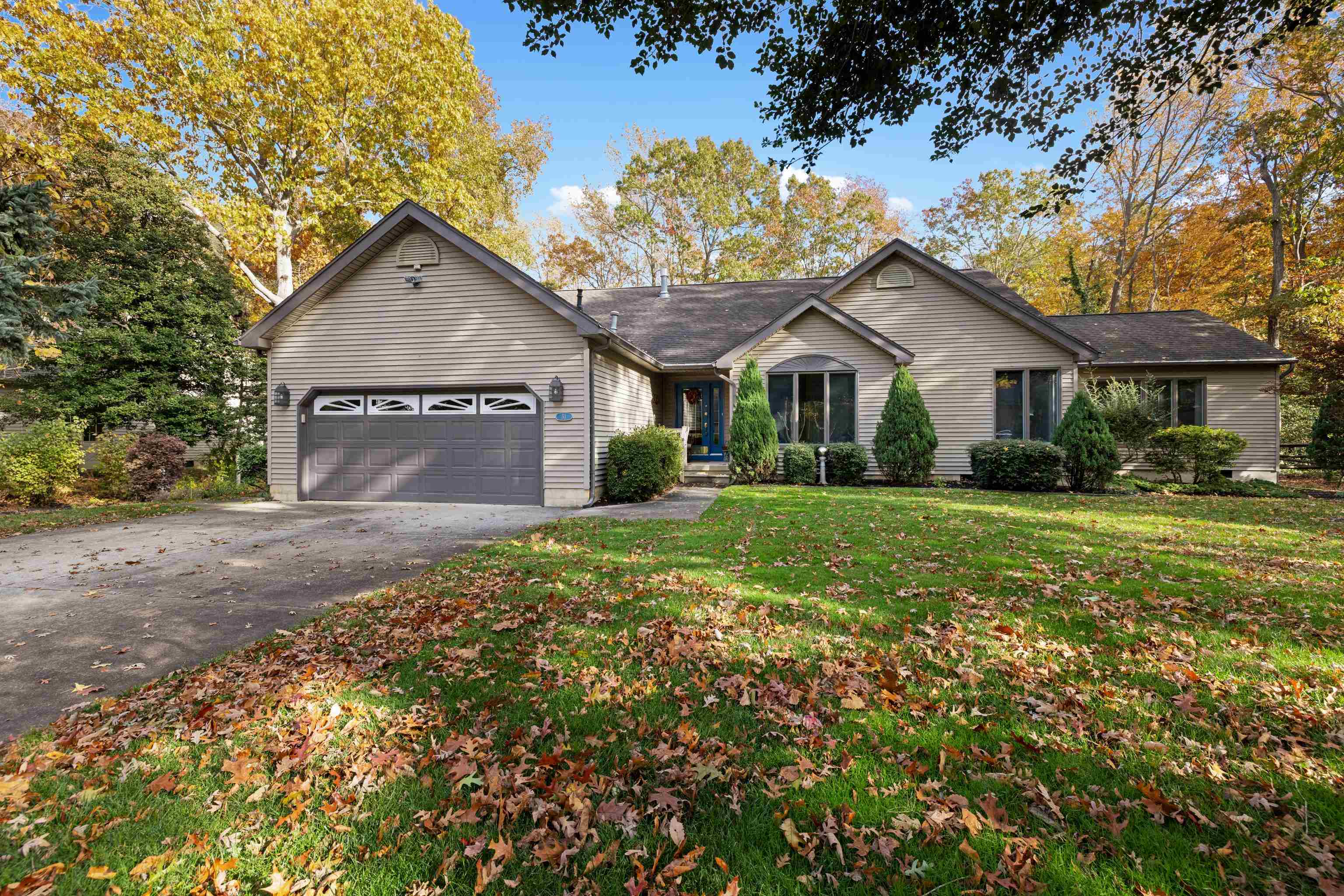 Lovely 3-Bedroom, 2-Bath Home in Desirable Capewoods South! Welcome to this magnificent home nestled on a spacious 112x164 lot offering exceptional privacy. Built in 1996—with a grand family room addition completed a few years later—this property has been beautifully maintained and thoughtfully updated.  The kitchen features stunning cabinetry, granite countertops, a breakfast bar, stainless steel appliances, and a convenient coffee/liquor bar—perfect for entertaining. The open living room boasts a dramatic floor-to-ceiling stone gas fireplace, ideal for cozy winter days.  The large master suite includes a full bath and walk-in closet. Additional highlights include hardwood flooring, a laundry room, an enclosed sunroom, a whole-house backup generator, and a two-car garage.  Don’t miss the opportunity to make this beautiful home yours—schedule a private showing today!