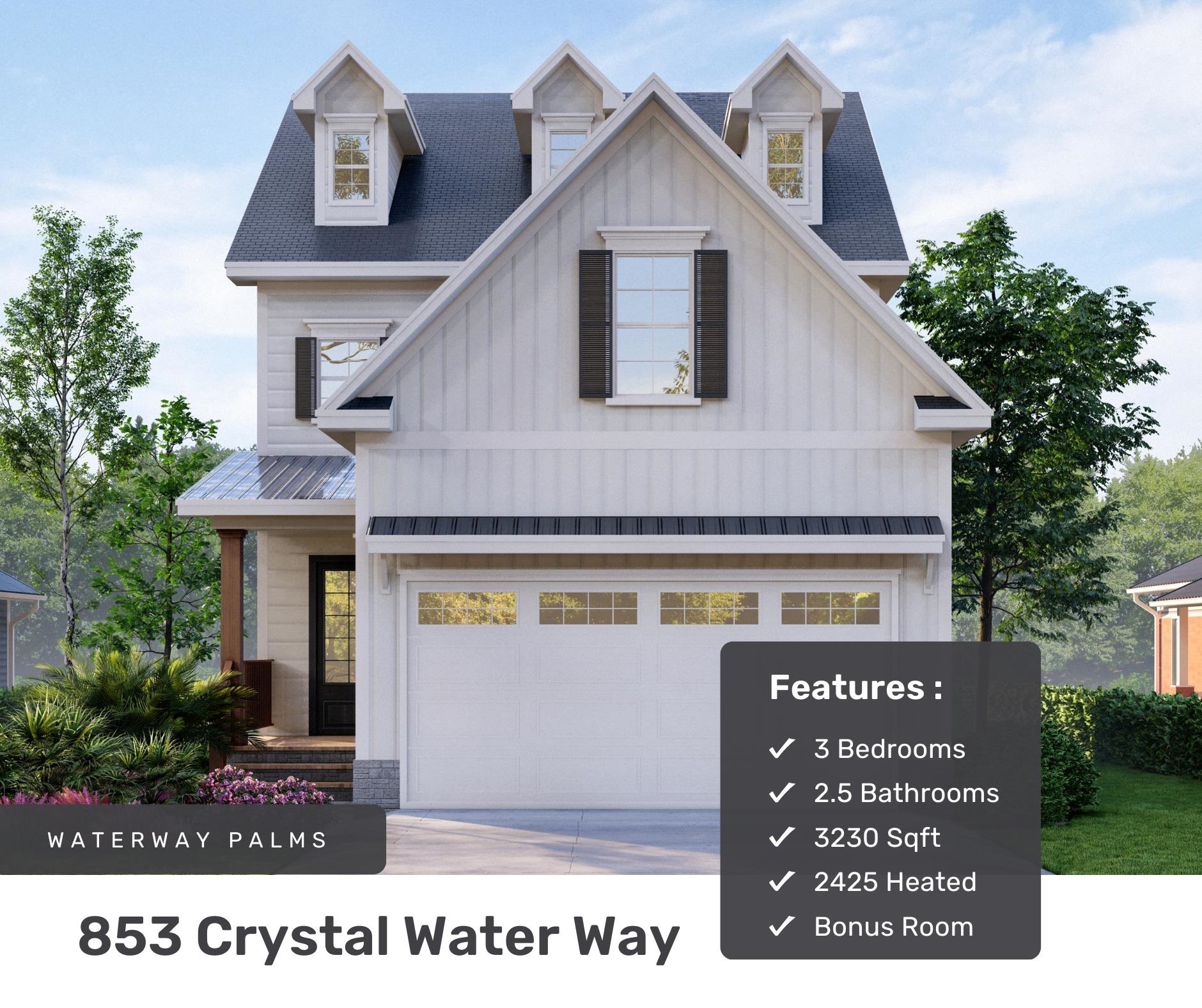 853 Crystal Water Way Myrtle Beach, SC 29579
