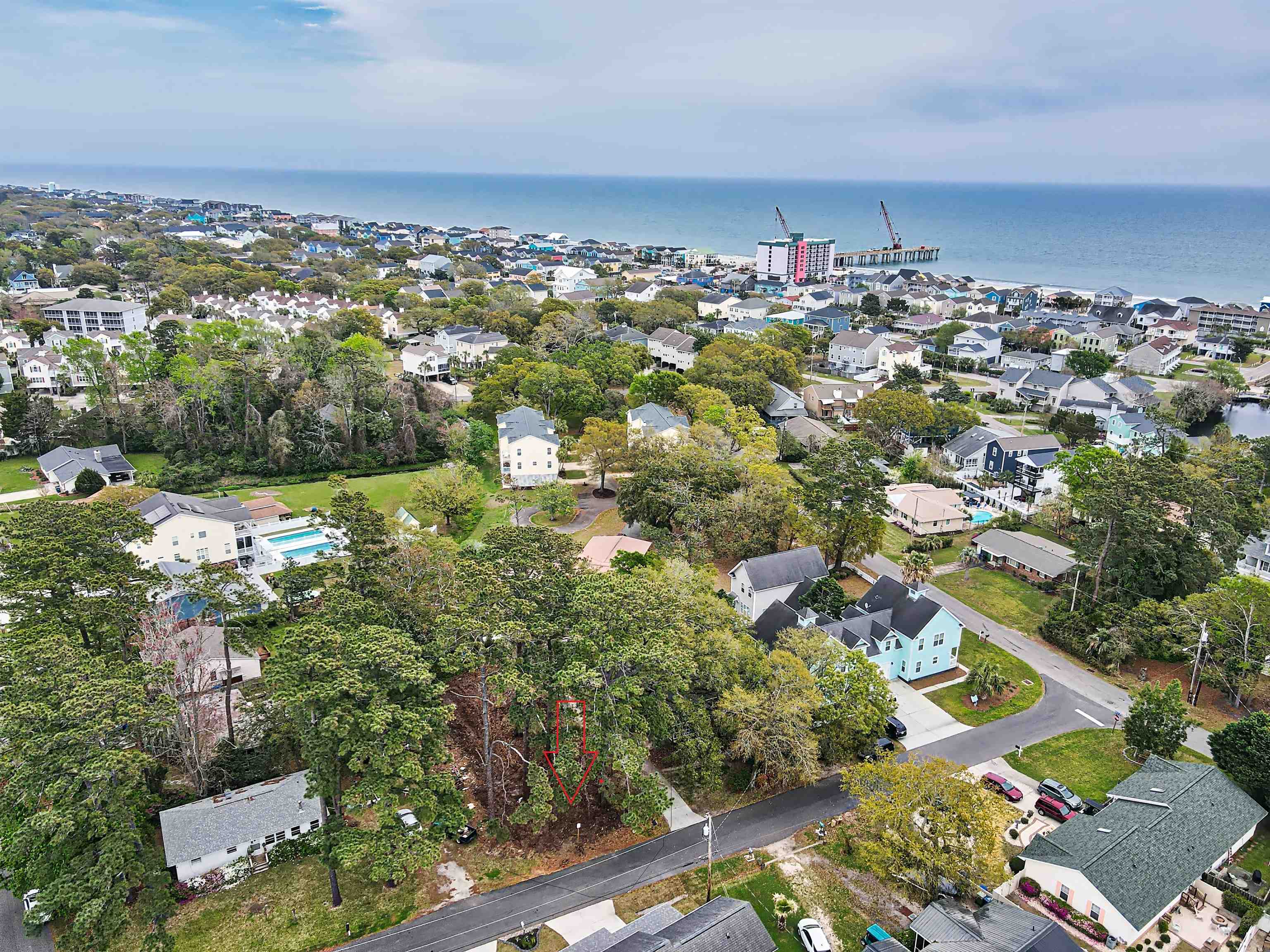 Ocean Terrace in Surfside Beach Land For Sale 175,000 MLS 2306372