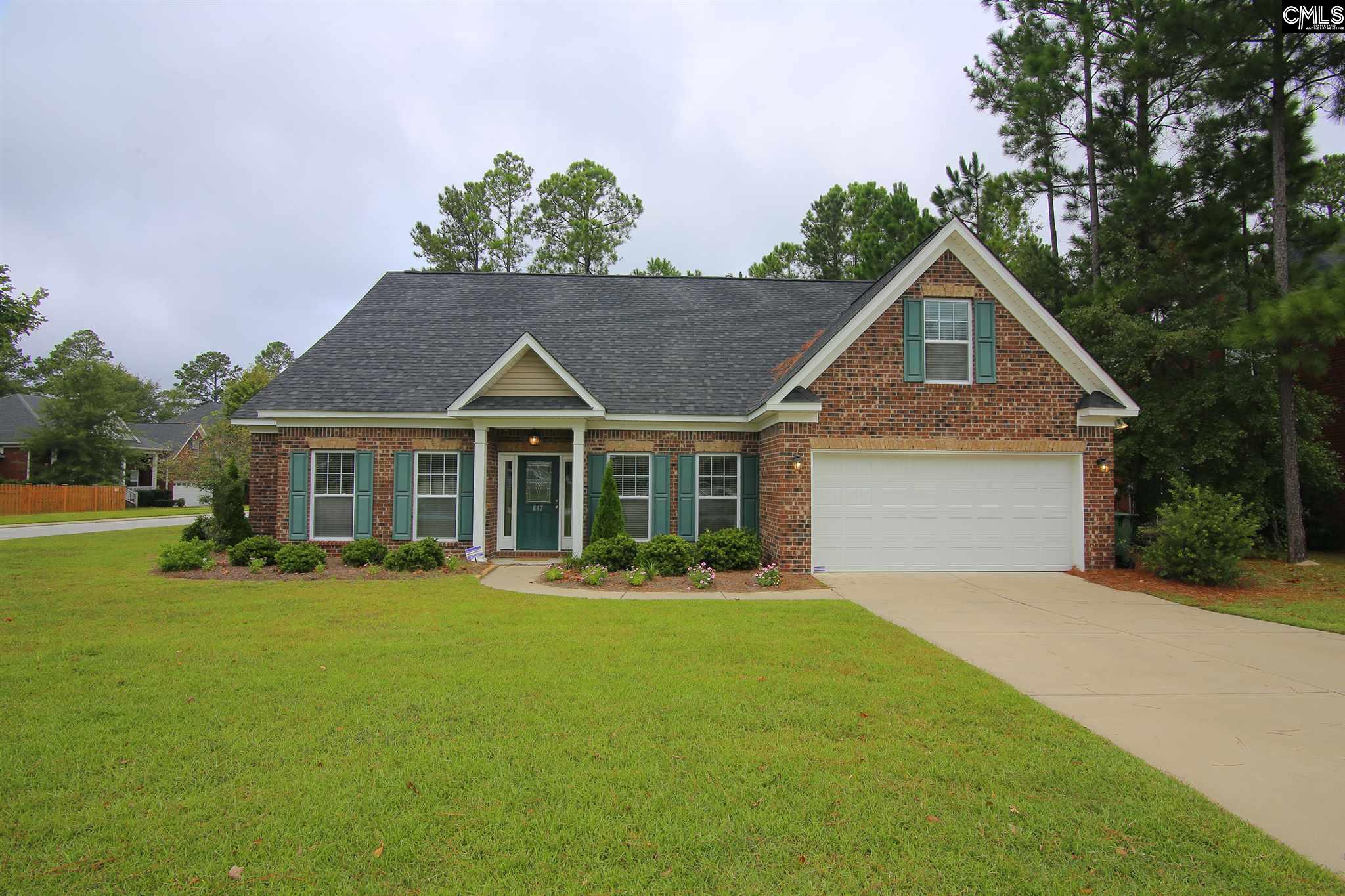 847 Centennial Columbia, SC 29229-0000