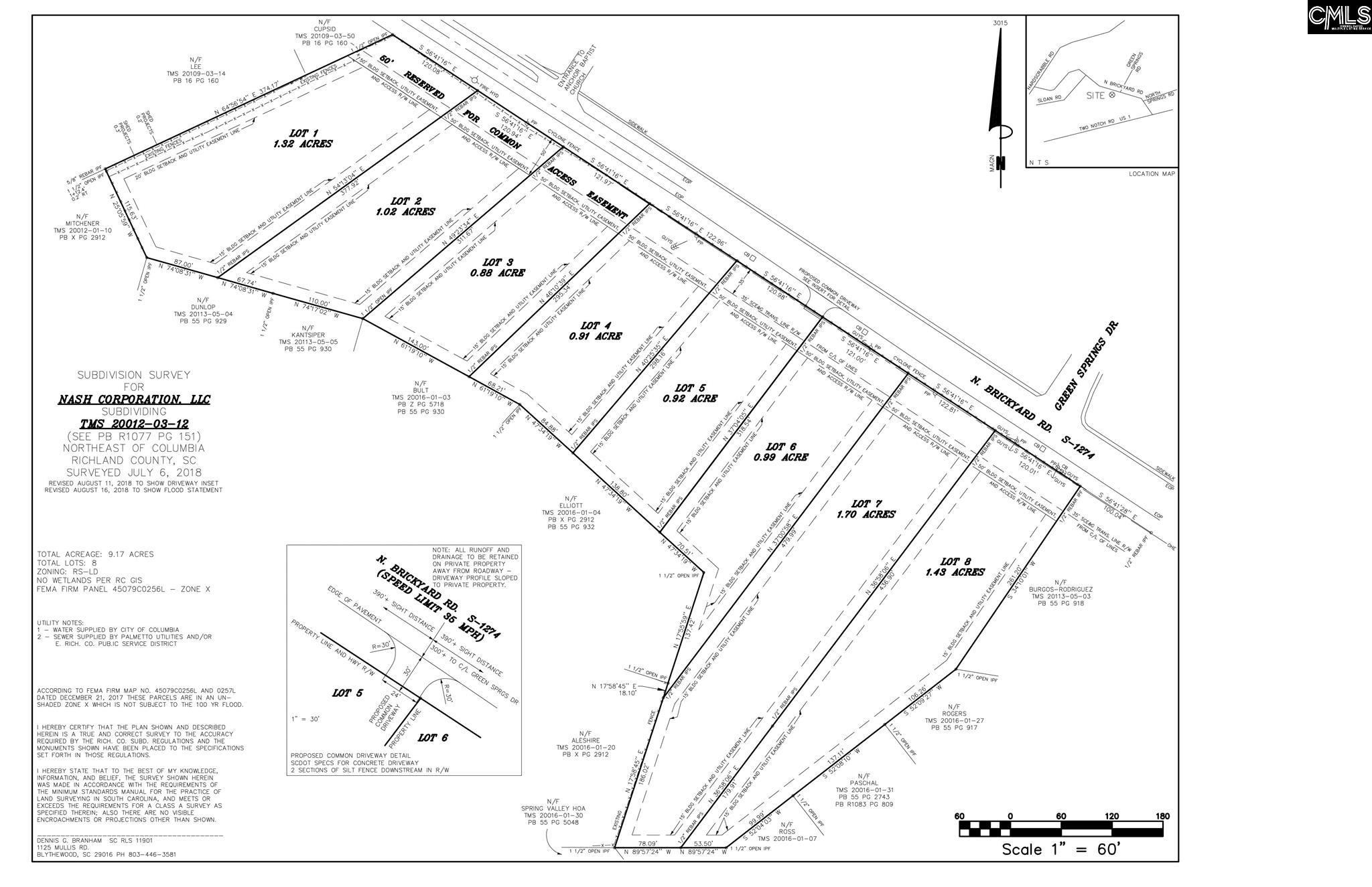 401 N Brickyard Rd. Columbia, SC 29223