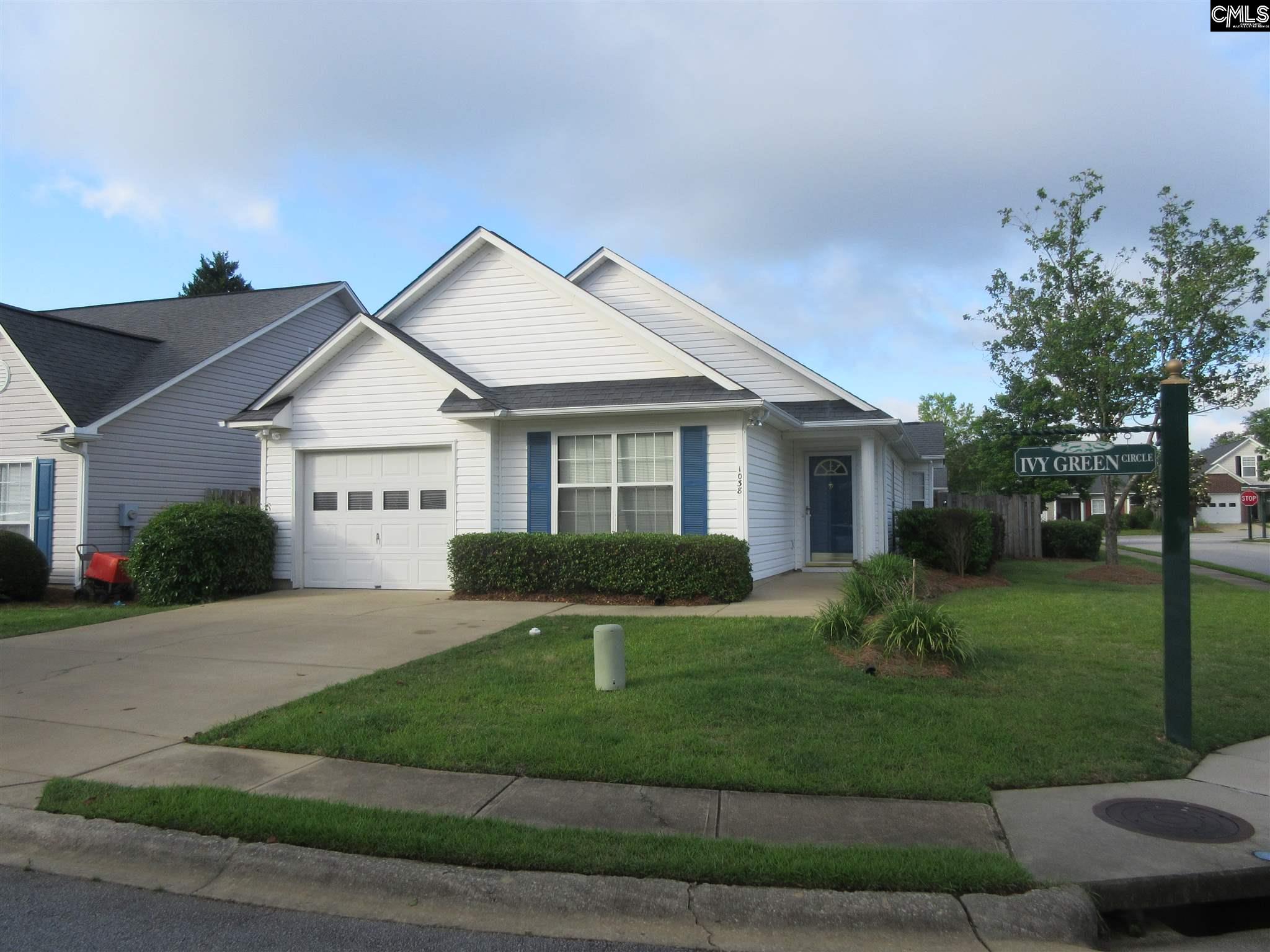 1038 Ivy Green Irmo, SC 29063