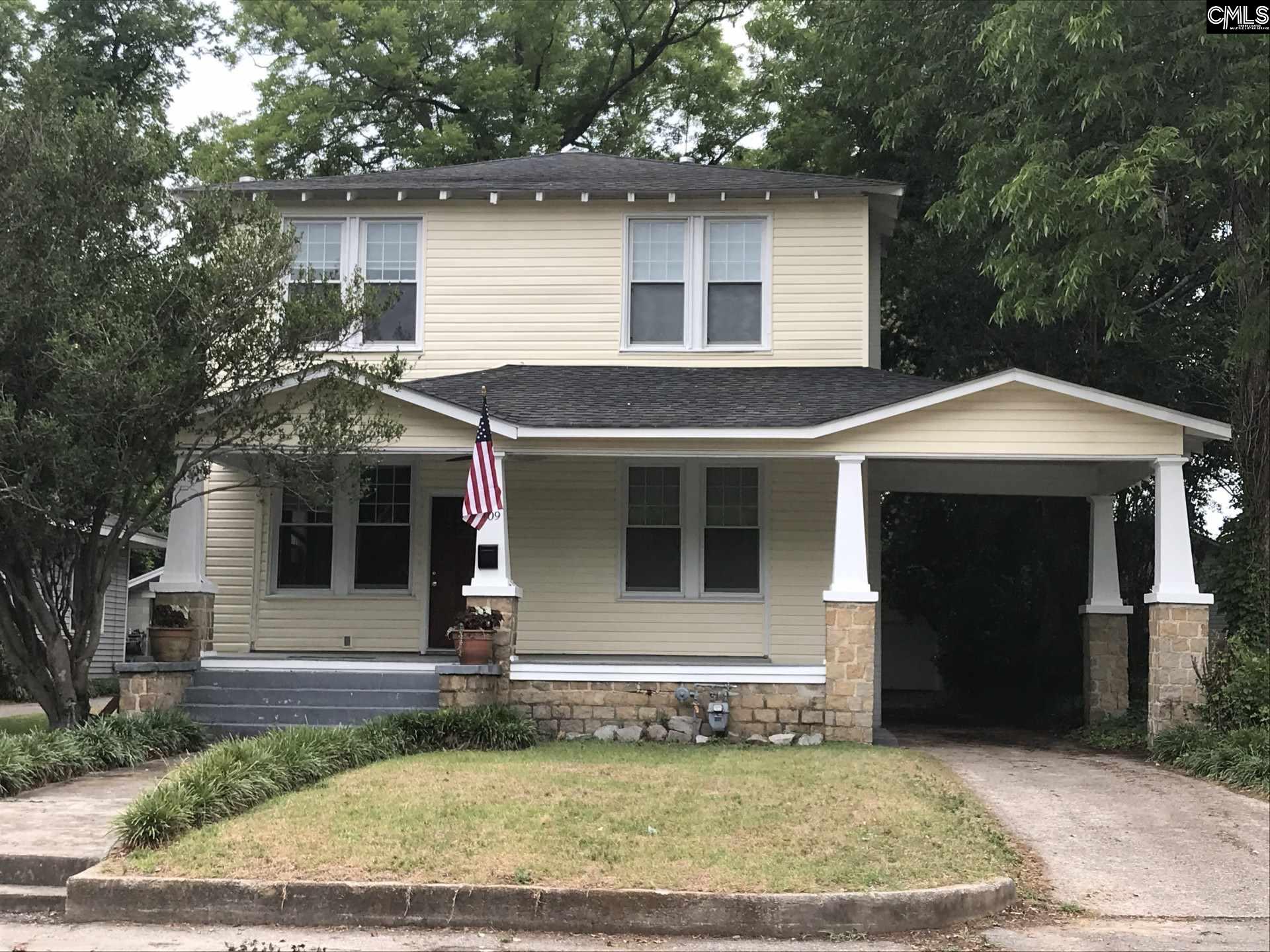 Columbia SC Real Estate 409 S Edisto Columbia SC 29205 MLS 474335