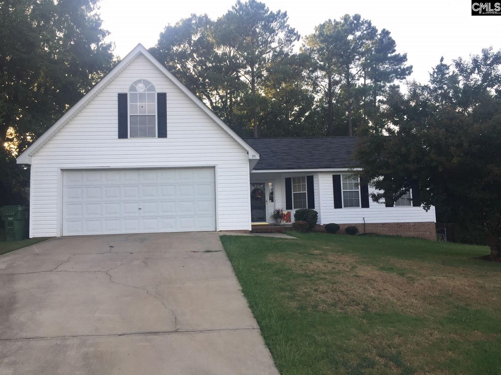 231 Walnut Irmo, SC 29036-9181