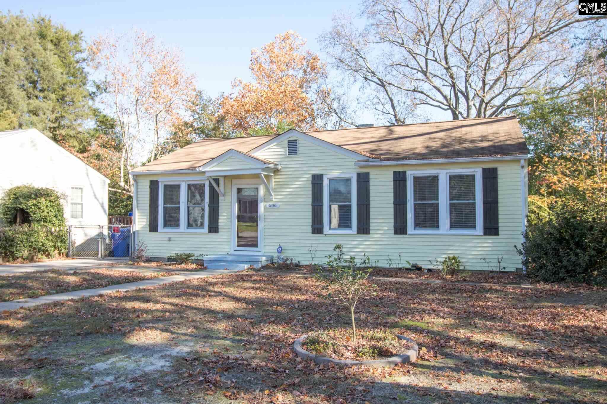 506 Hemphill Columbia, SC 29205