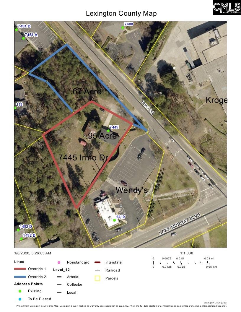 7445 Irmo Columbia, SC 29212