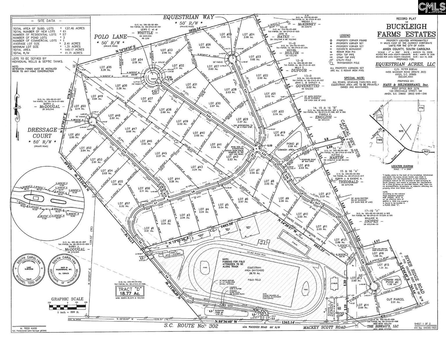 272 #50 Lot Equestrian Aiken, SC 29803