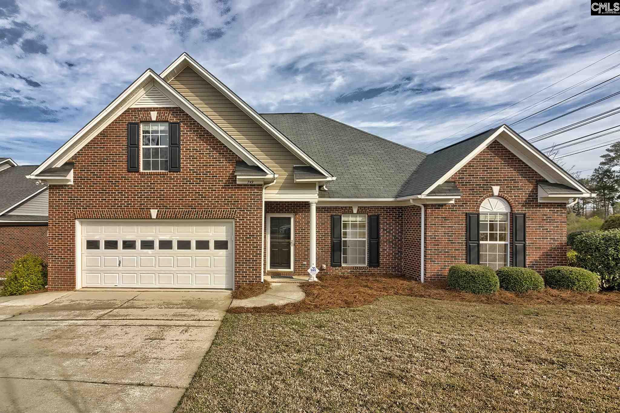 749 Millplace Irmo, SC 29063