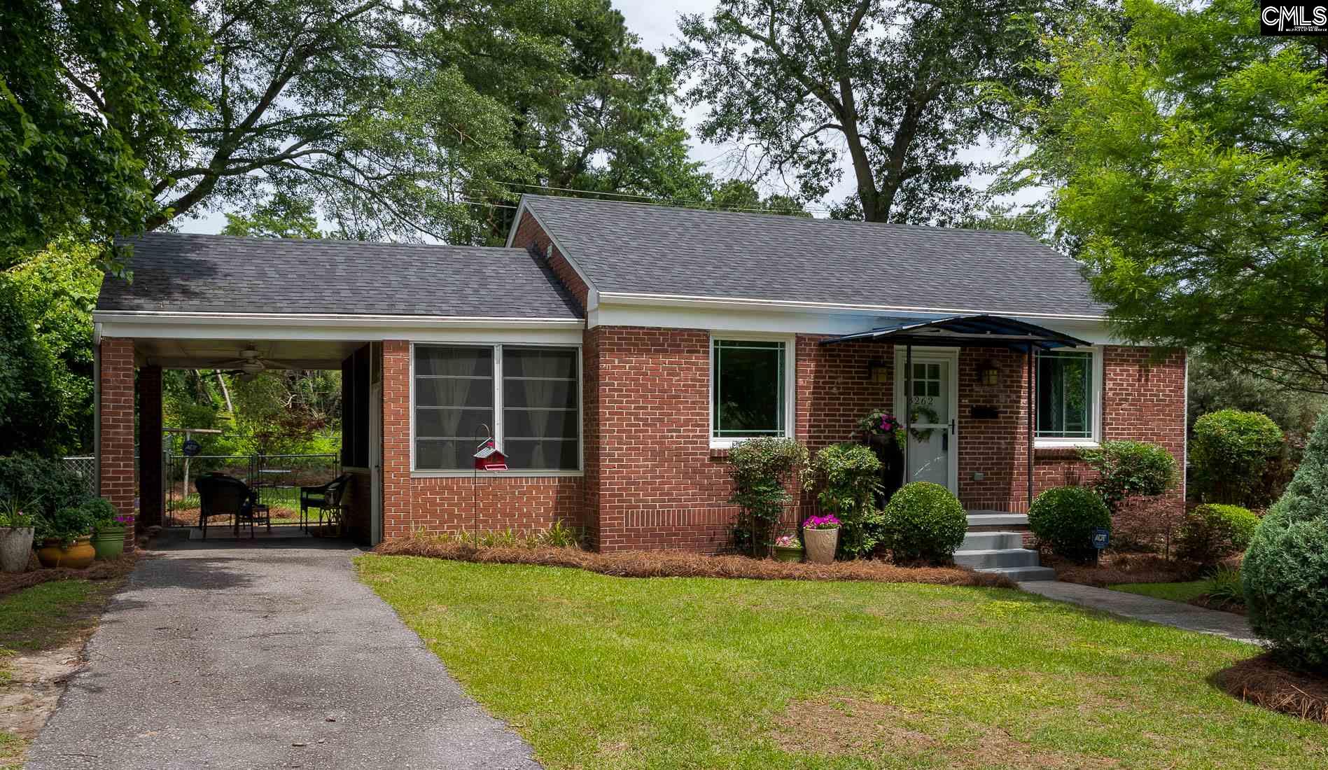 Columbia SC Real Estate 3262 Bagnal Columbia SC 29204 3422 MLS 495877