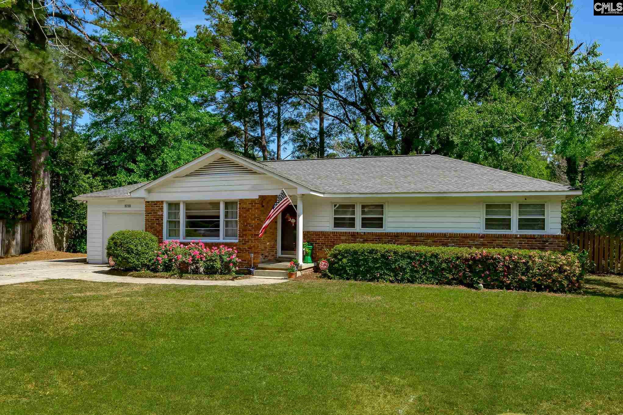 1718 Bradley Drive Columbia, SC 29204