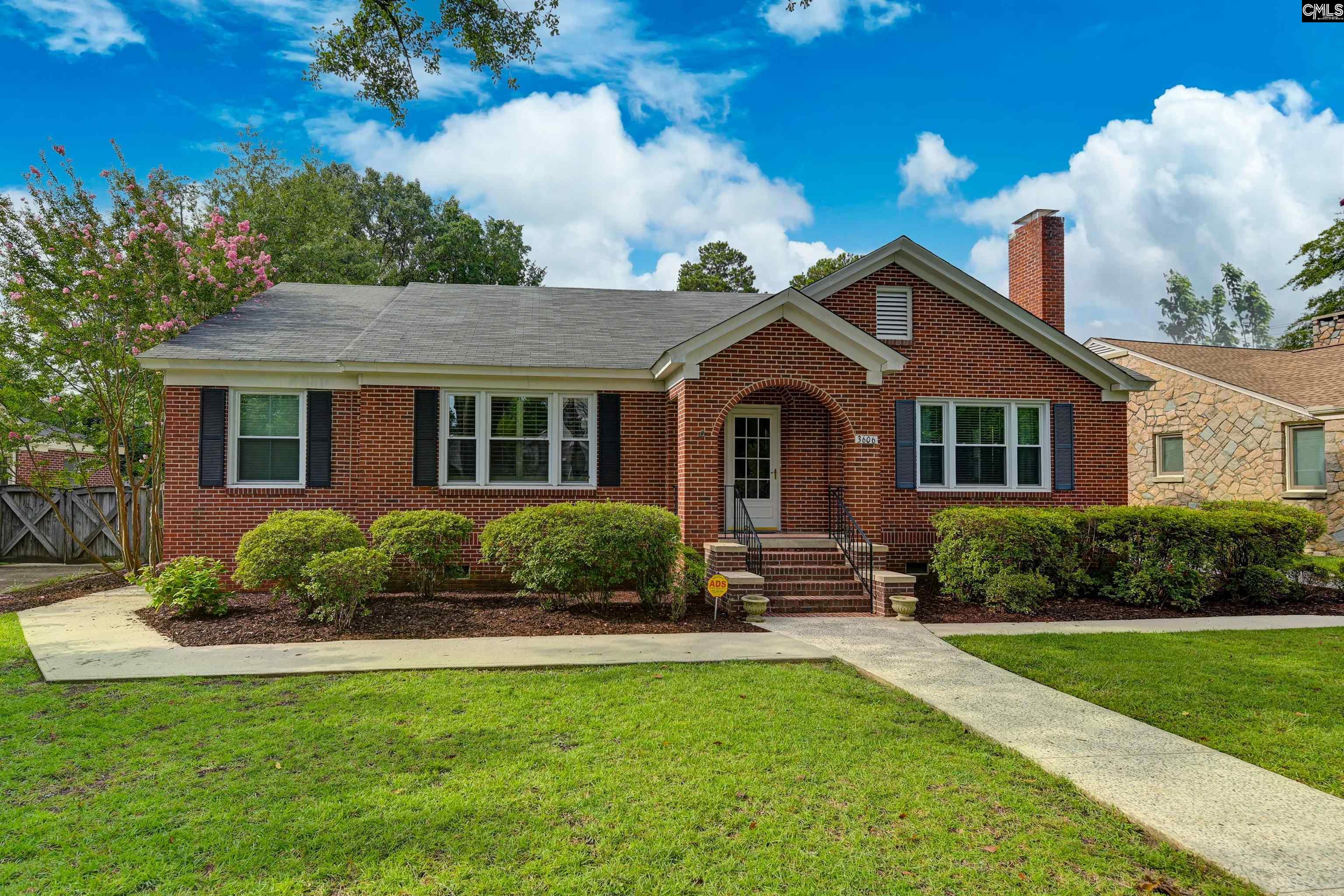 Columbia SC Real Estate 3606 Blossom Street Columbia SC 29205 2807