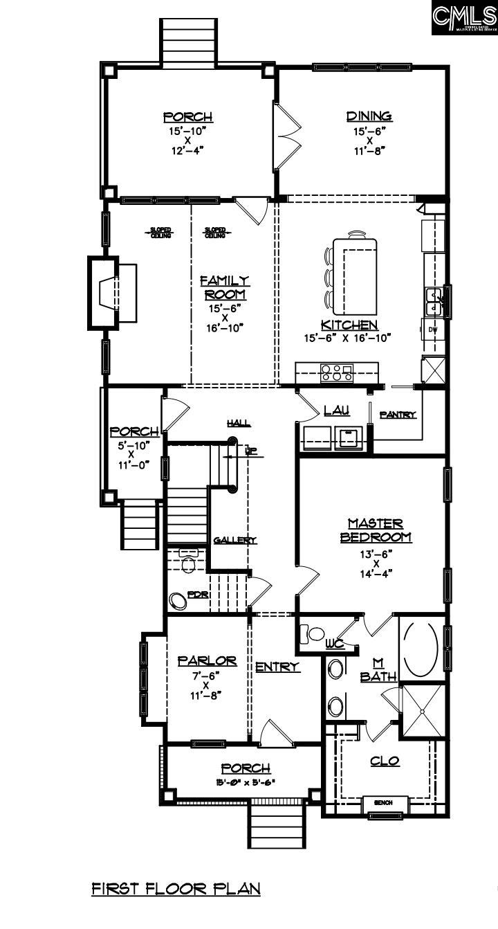 For Sale 1613 Rice Street, Columbia, SC 29205 3 Beds / 2 Full Baths / 1 Half Bath 634,750