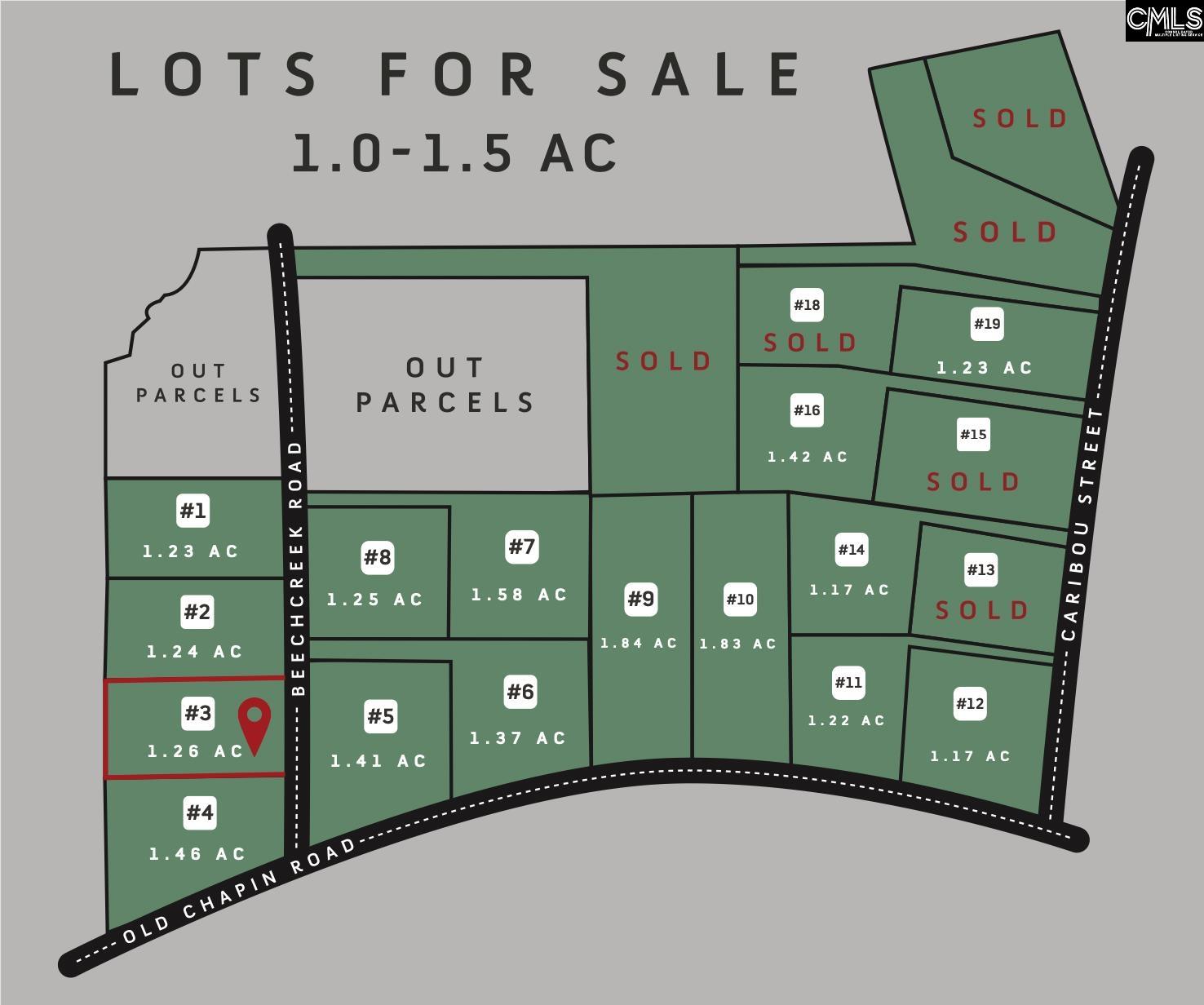 Beechcreek Road UNIT Lot #3 Lexington, SC 29072