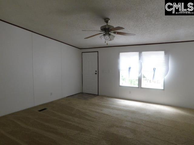 VERY LARGE LIVING ROOM WITH CEILING FAN...