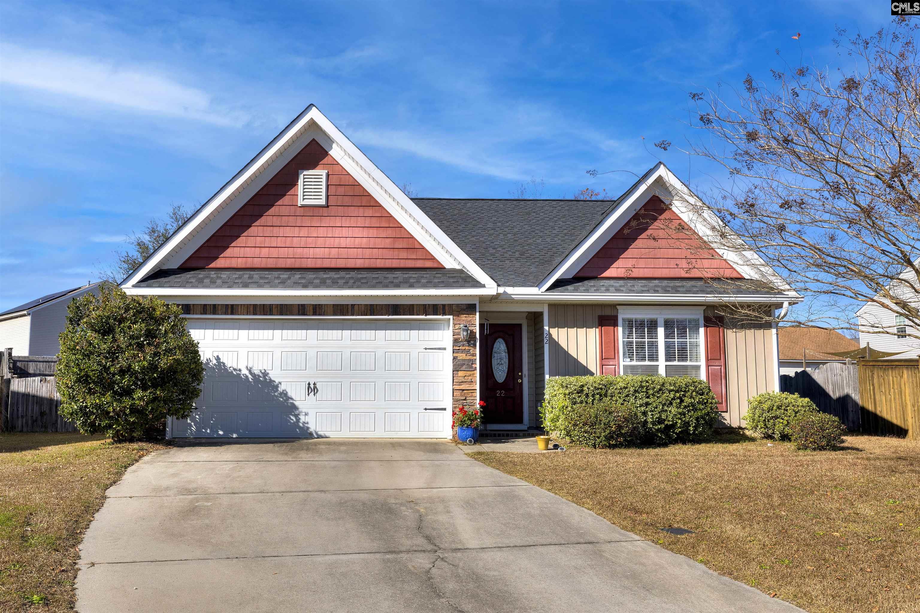 22 Sparta Court Hopkins, SC 29061