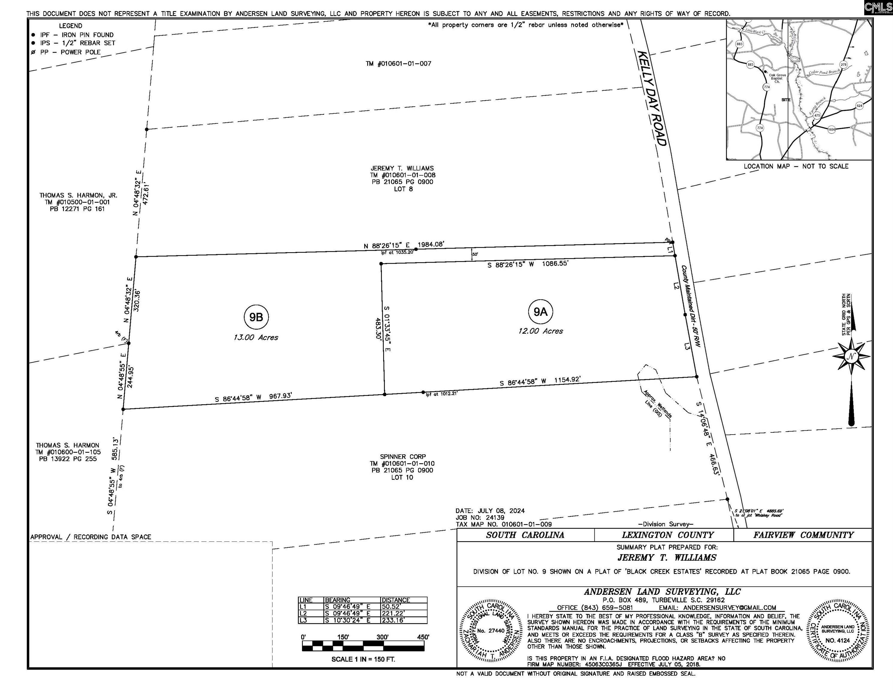 BCE 9A Kelly Day Road UNIT BCE 9A Gilbert, SC 29123