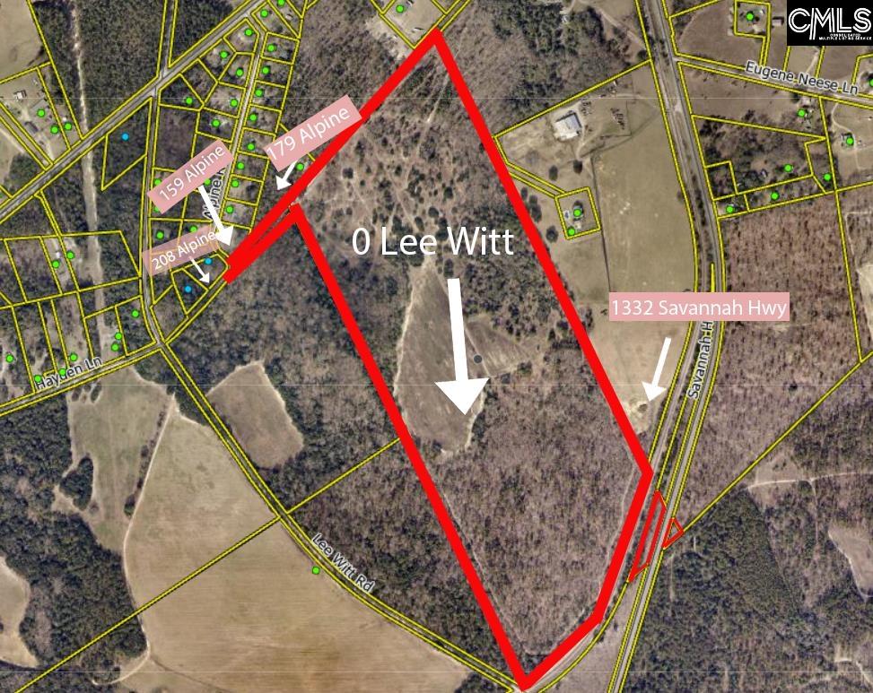 Lee Witt Road Swansea, SC 29112
