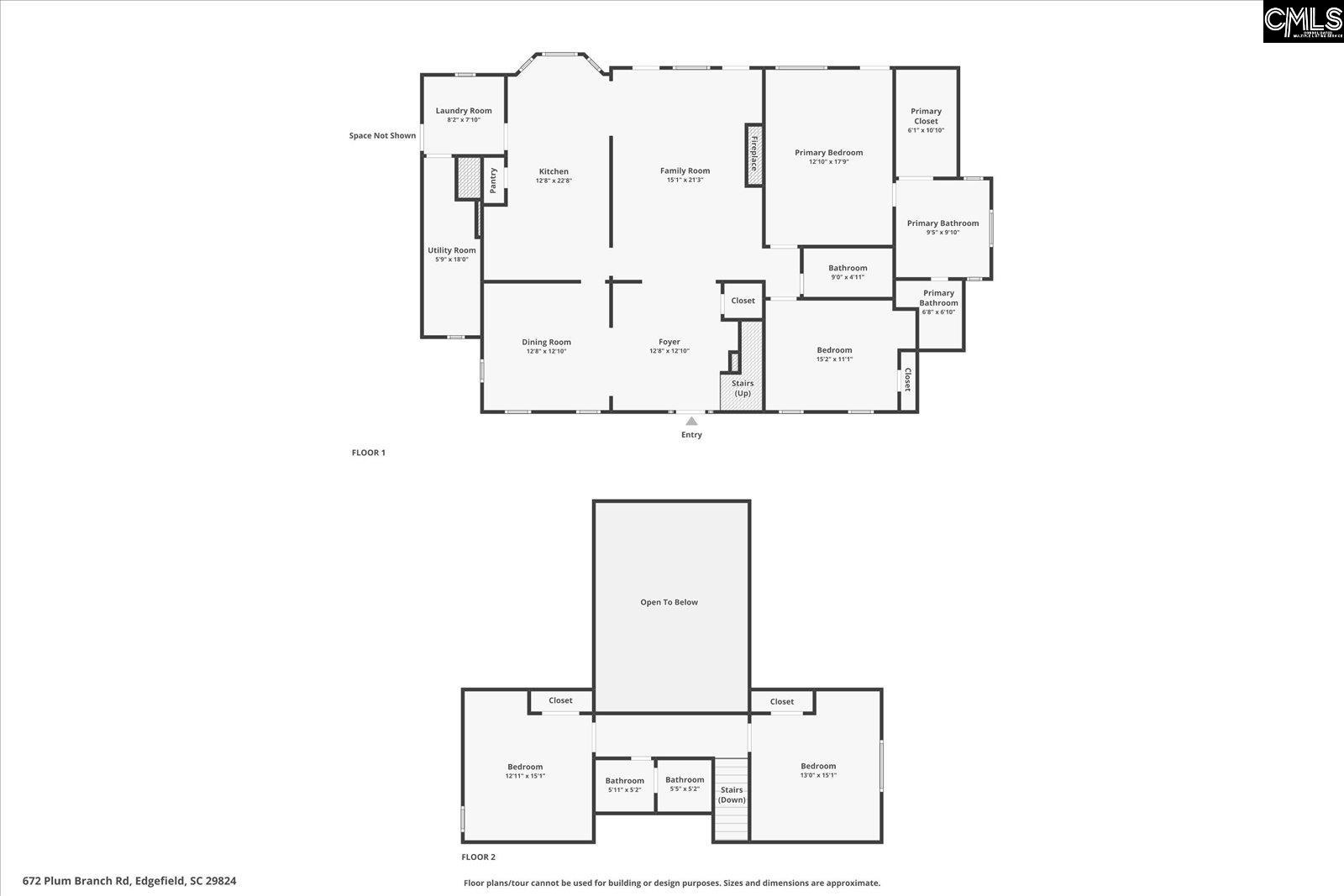 672 Plum Branch Road Edgefield, SC 29824