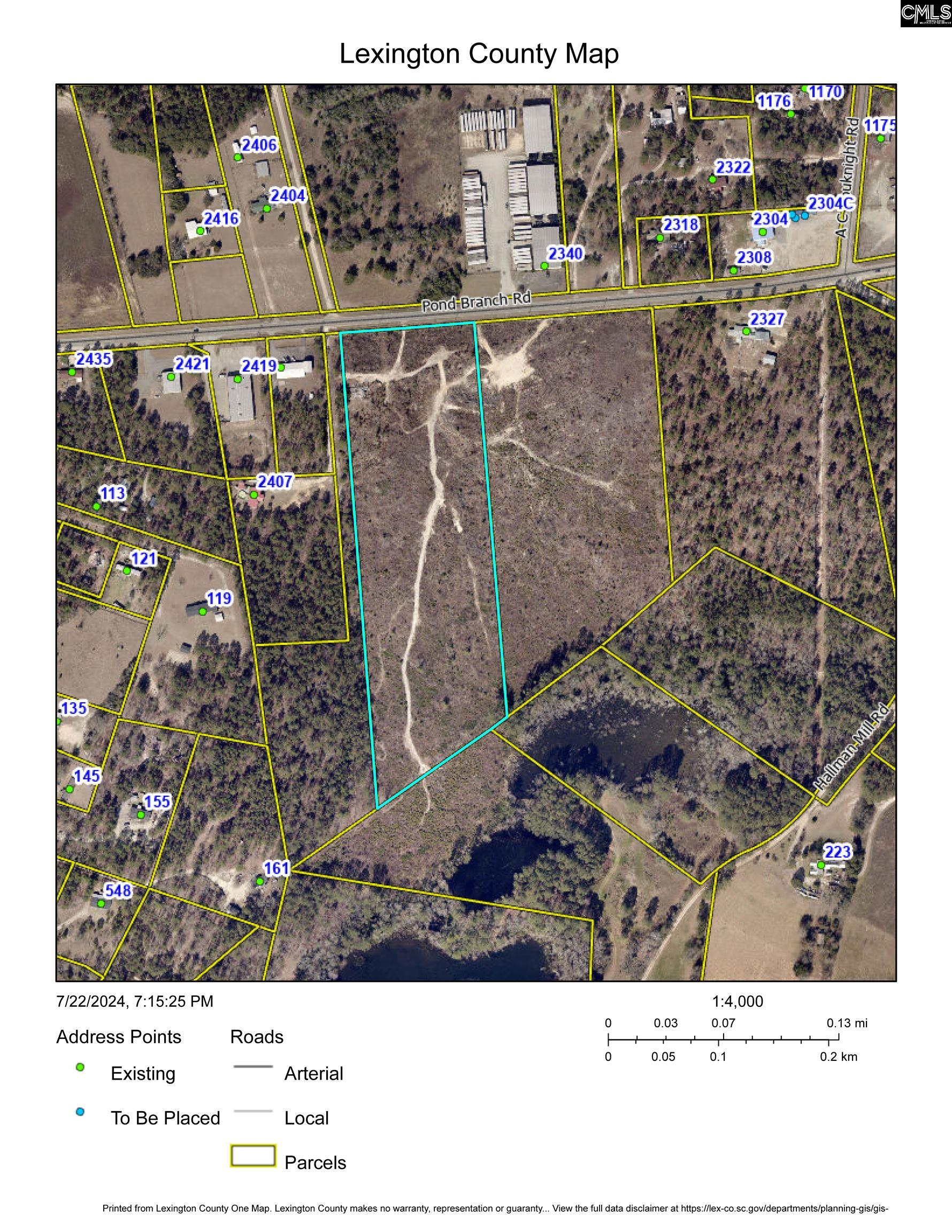2411 Pond Branch Road Leesville, SC 29070