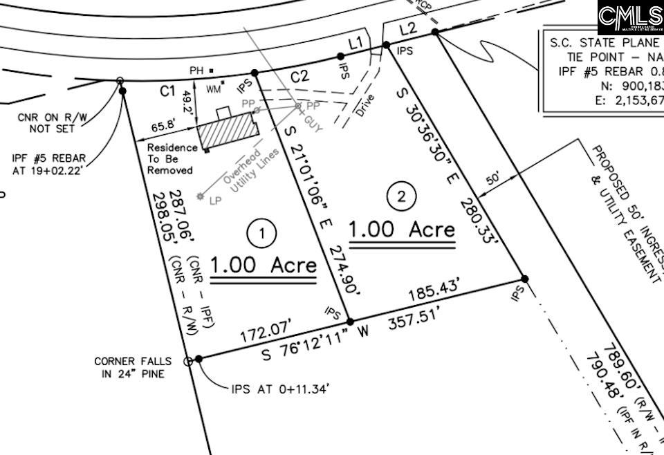 Lot 1 1413 Lawhorn Road Camden, SC 29020