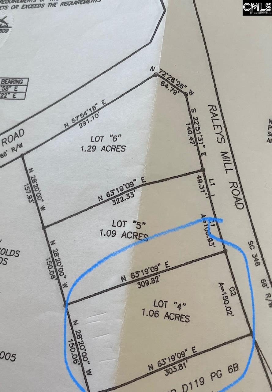 00 Raley Mill Road Bethune, SC 29009