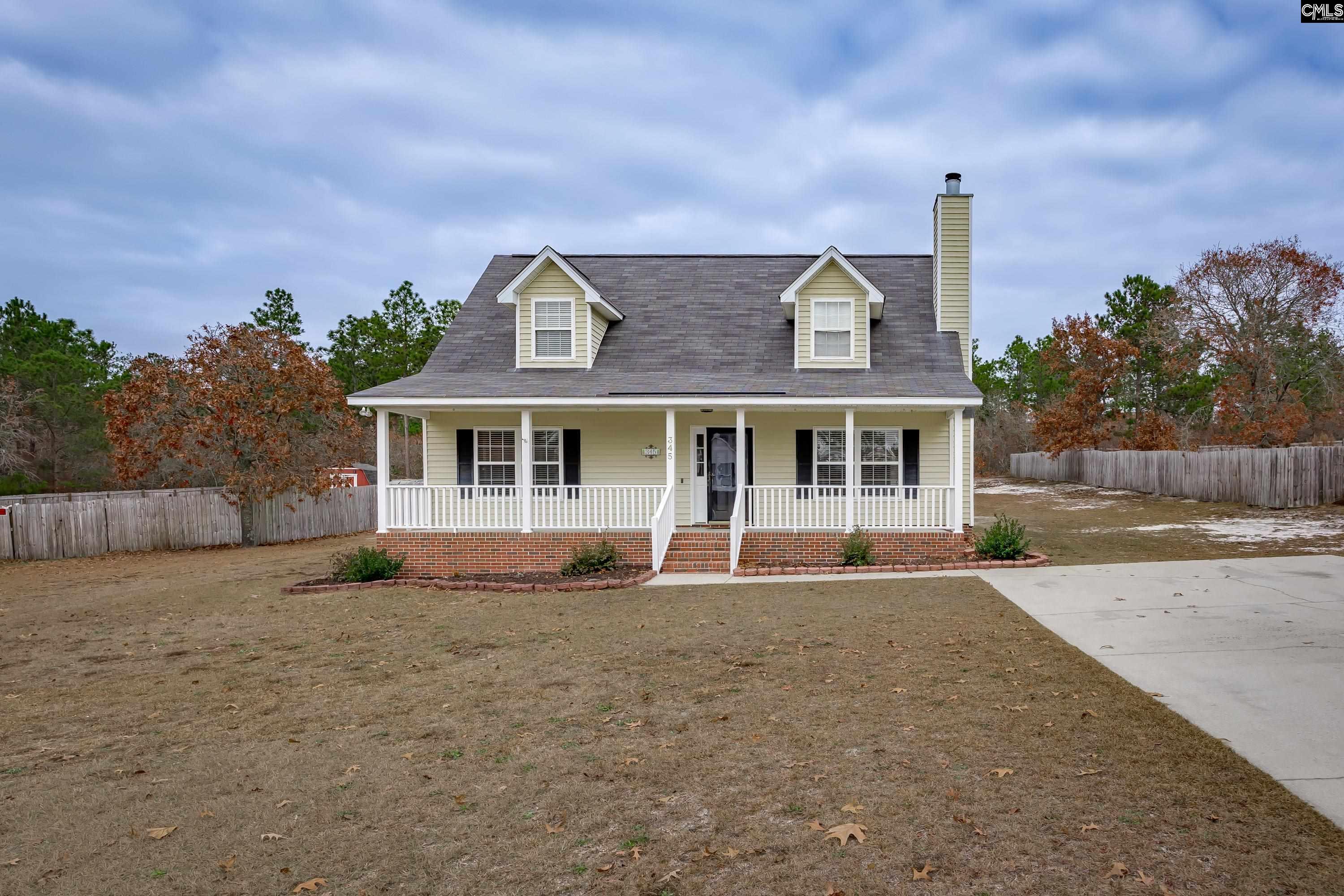 345 Chickadee Lane Lugoff, SC 29078-0000