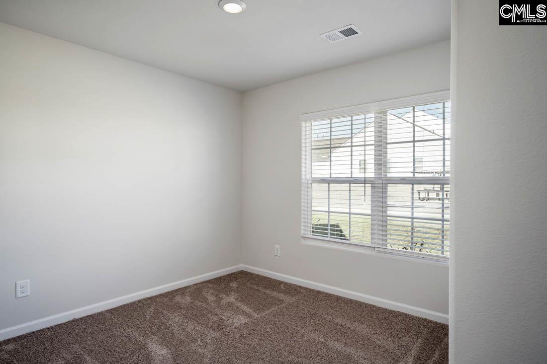 The second bedroom features one window and a private closet.