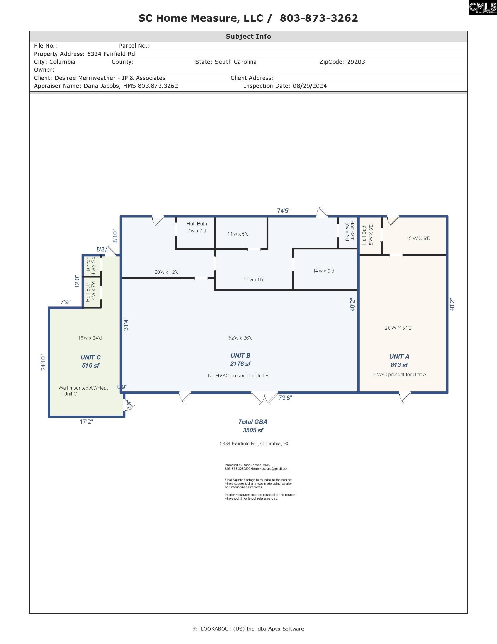 5334 Fairfield Rd Columbia, SC 29203