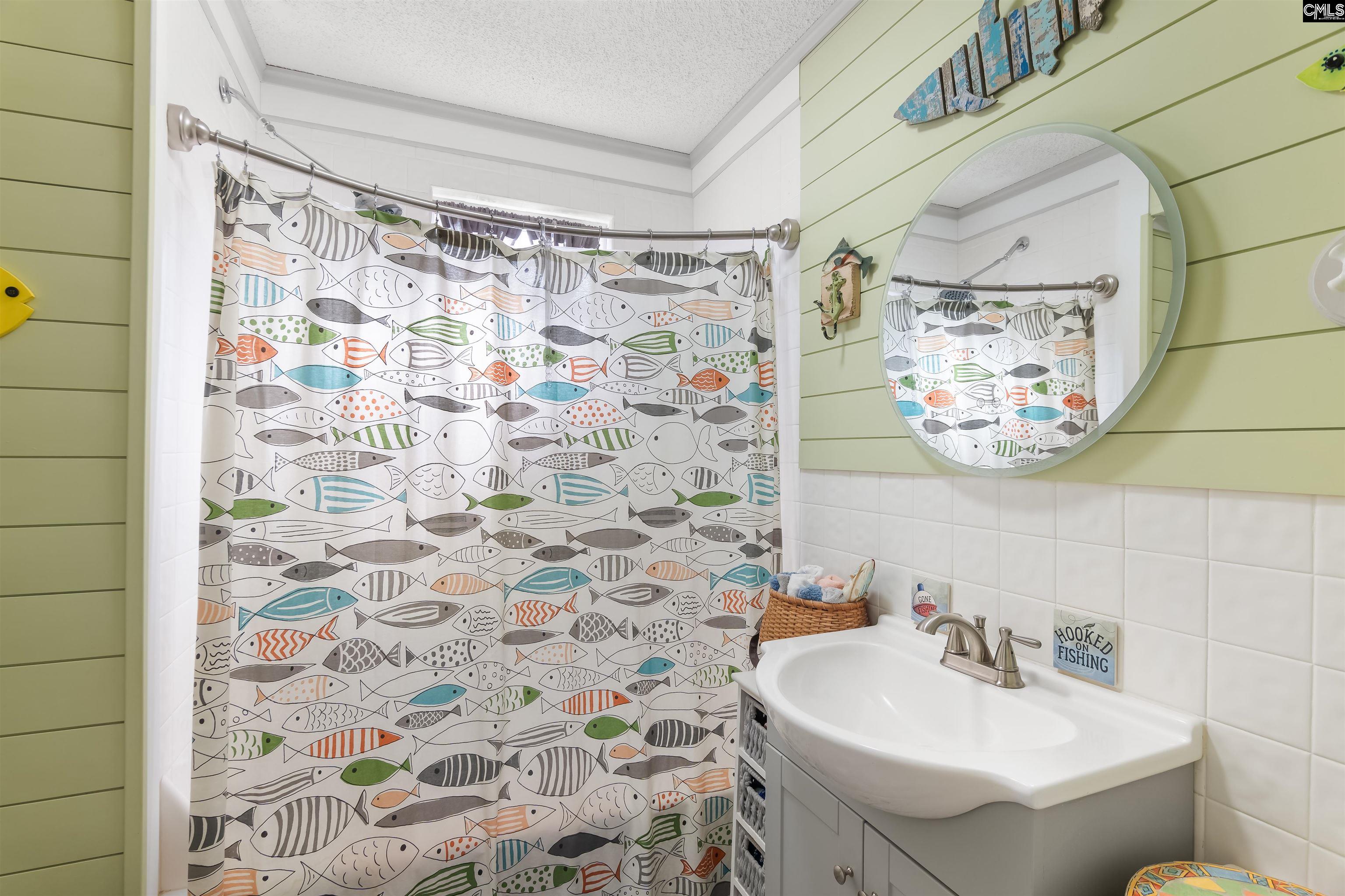 Bathroom is completely renovated