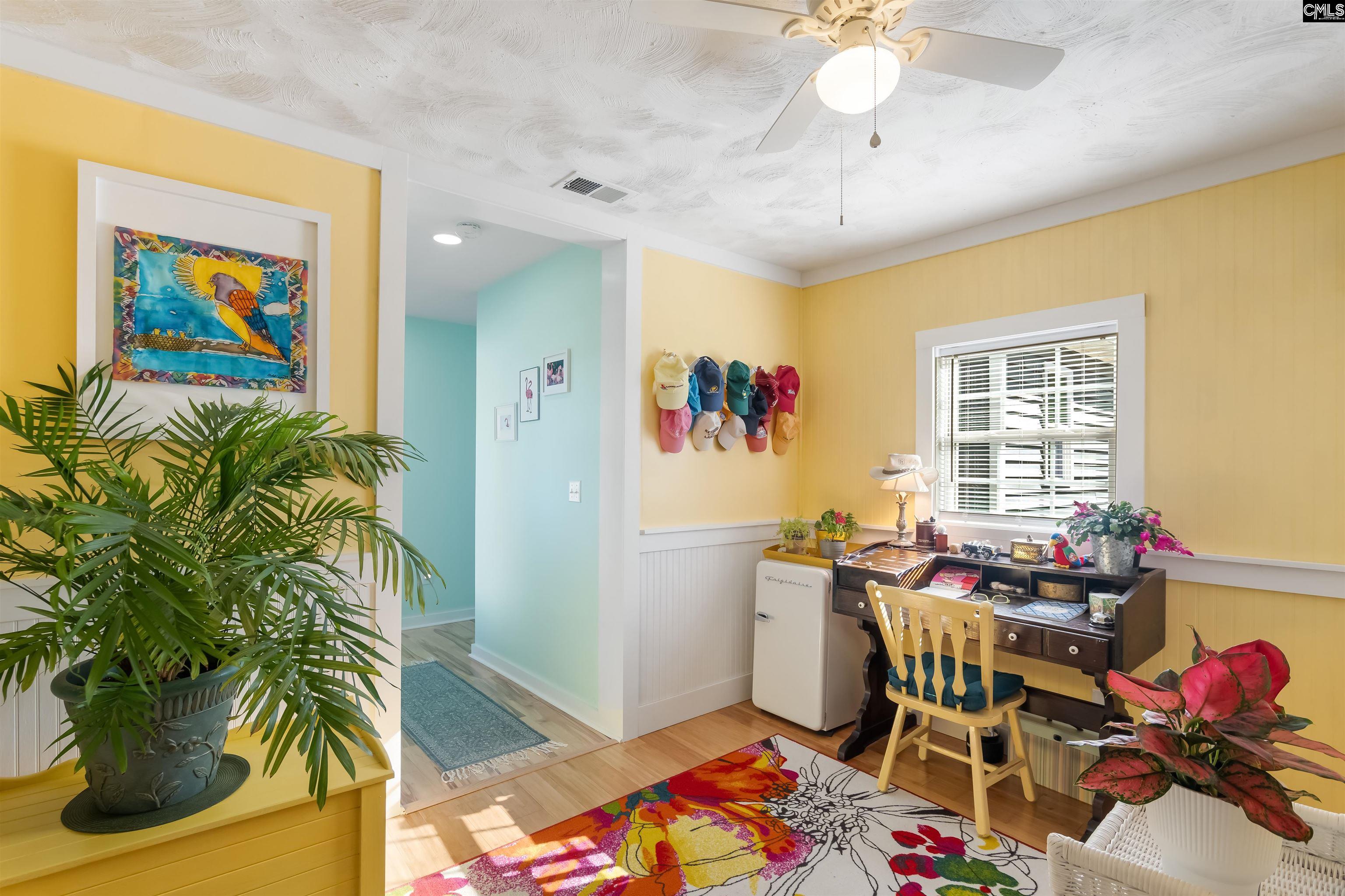 This is a pass through room. Can be used as a bedroom or bonus/office. It does have a closet.