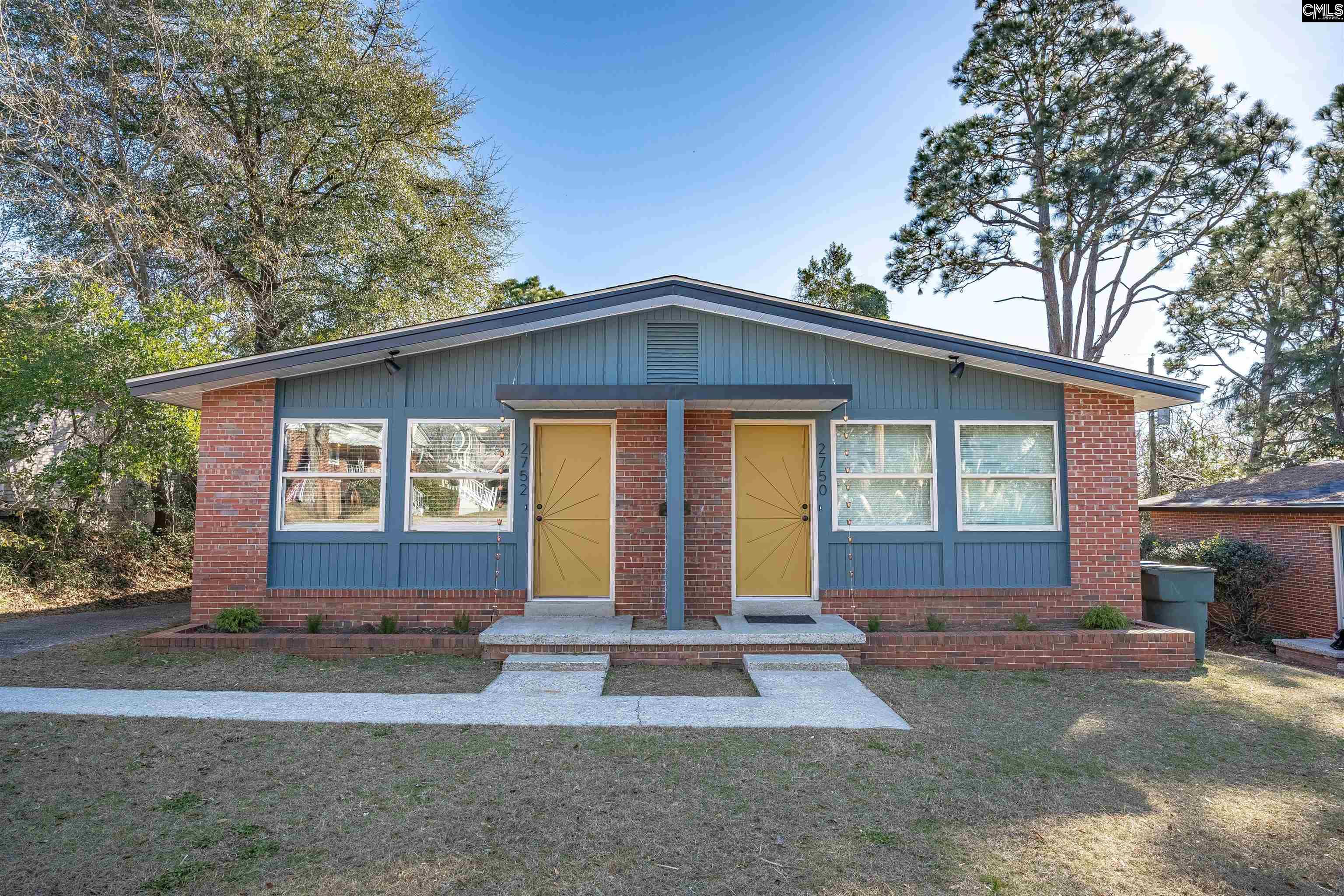 2750/2752 Montgomery Avenue Columbia, SC 29205