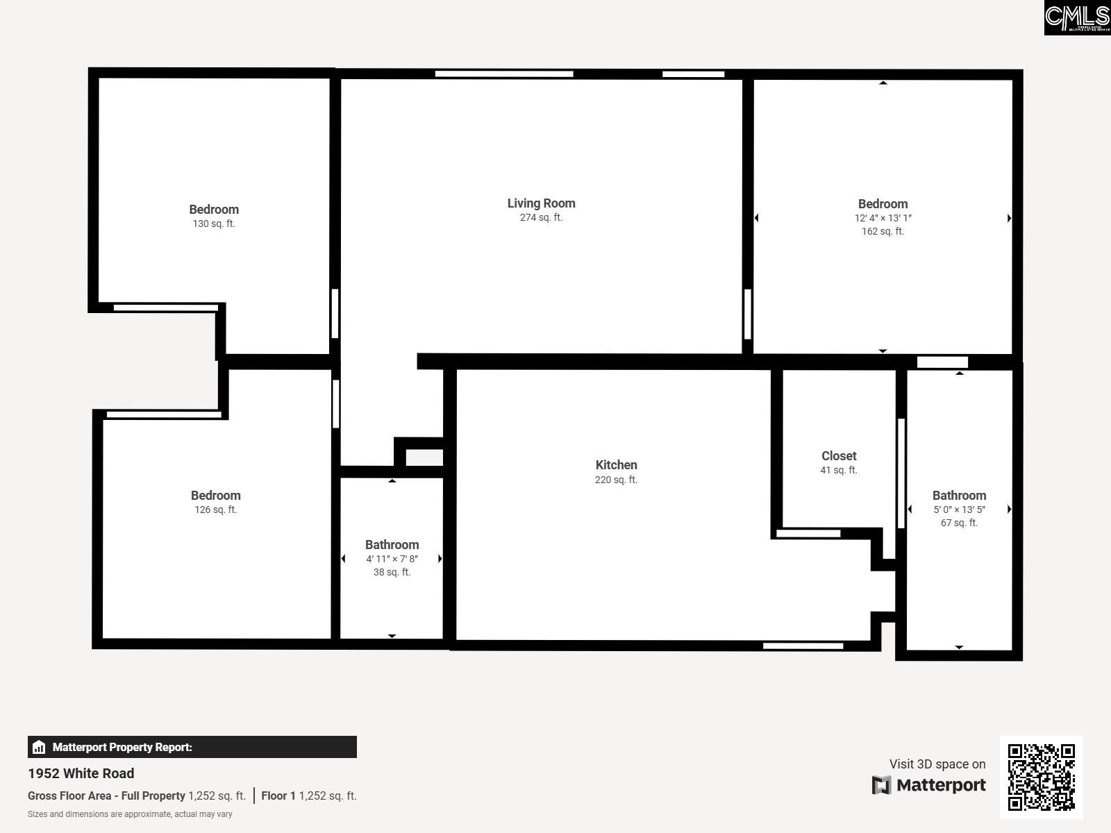 1952 White Road Camden, SC 29020-0000