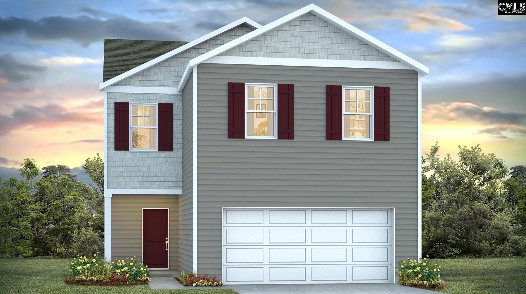 *This rendering is based on the true colors and features of the home, though they may vary slightly.