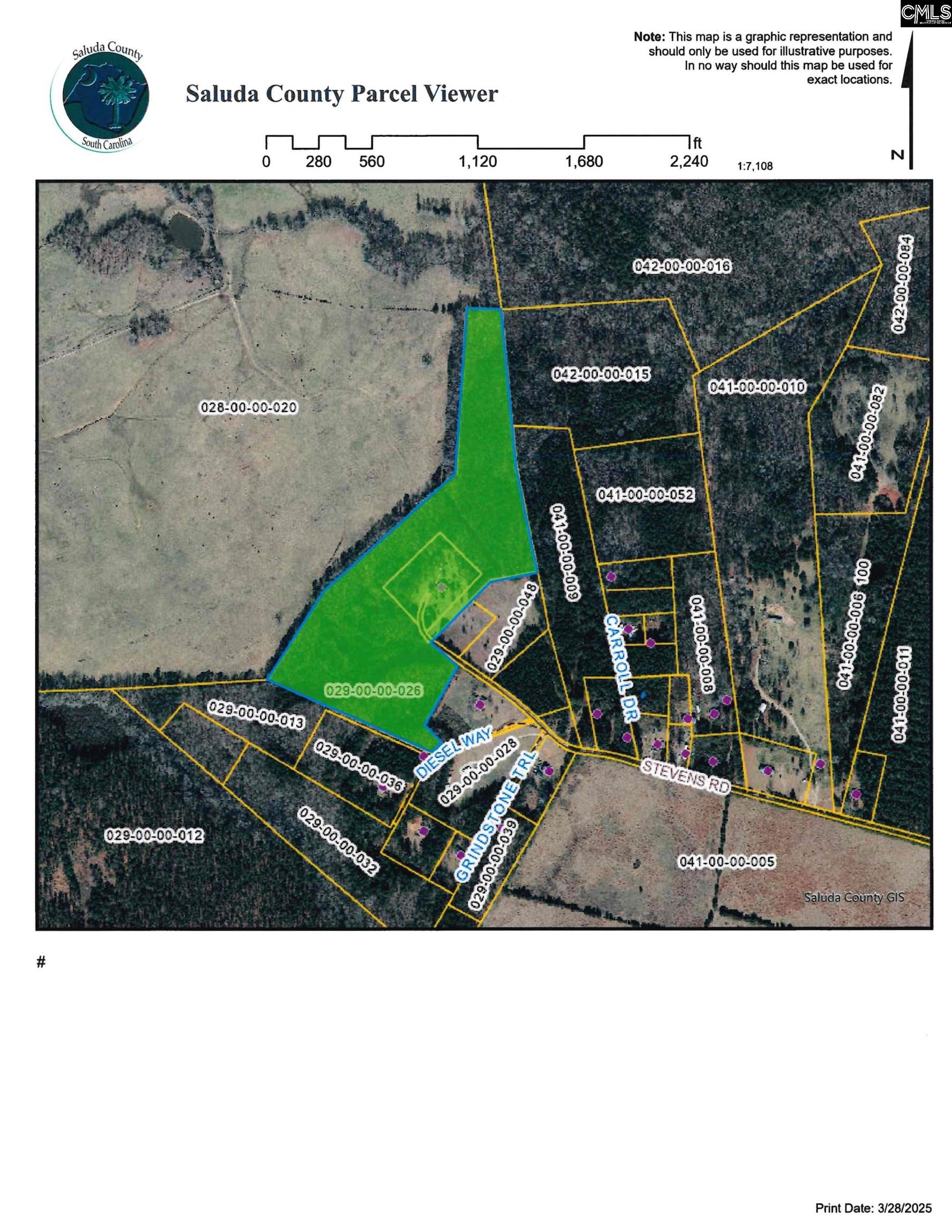 Stevens Road Saluda, SC 29138