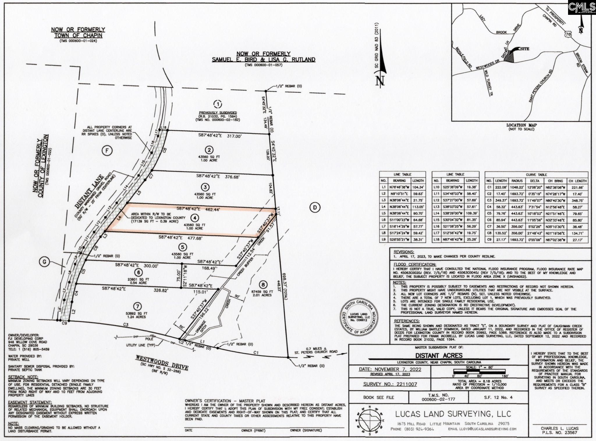 120 Distant Lane Chapin, SC 29036