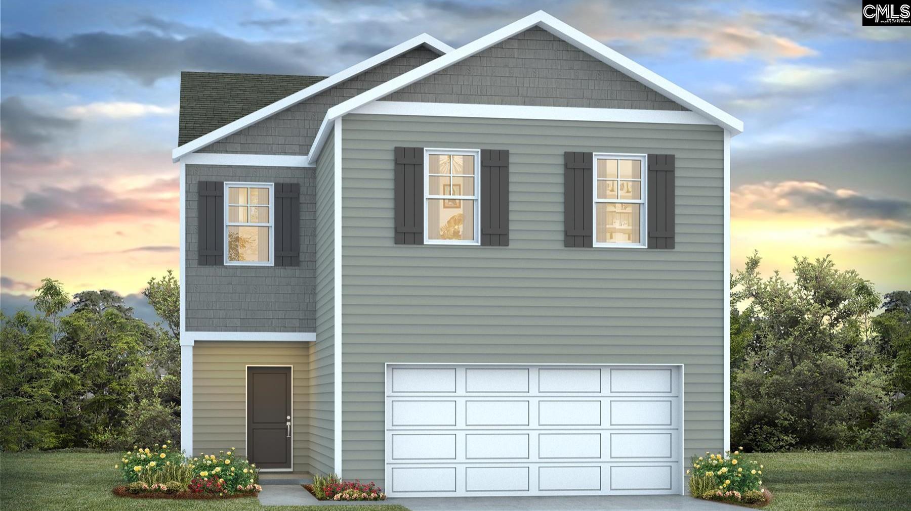 *This rendering is based on the true colors and features of the home, though they may vary slightly.