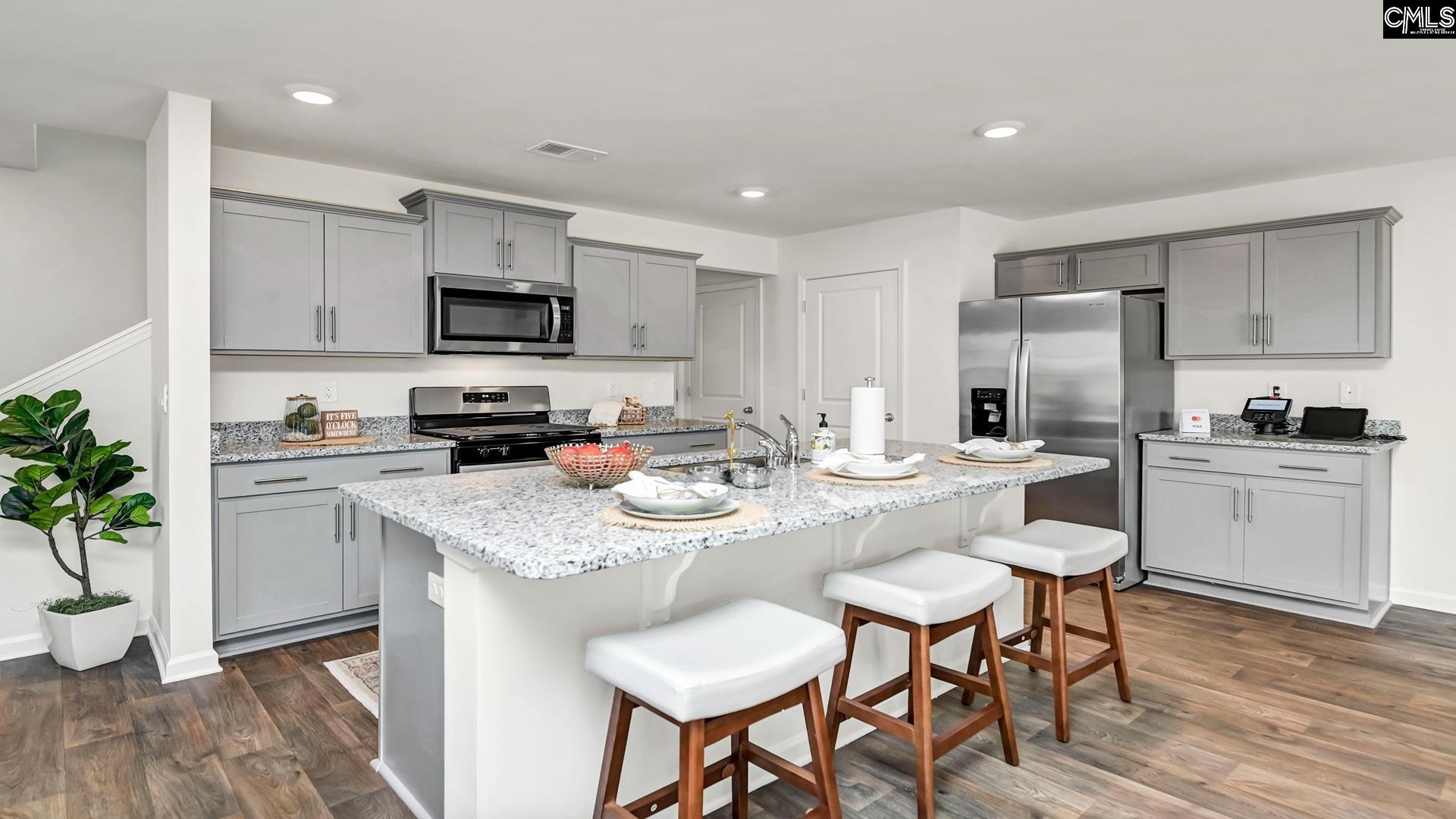 *Gray cabinets pictured, but this home will have WHITE like previous photos