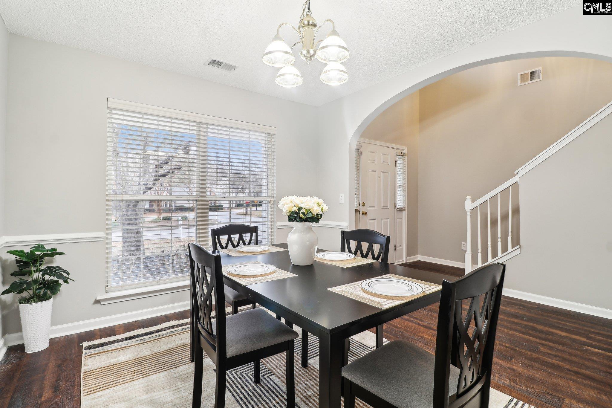 When you come into the Home and the Foyer, the Dining Room is on the before entering the Kitchen