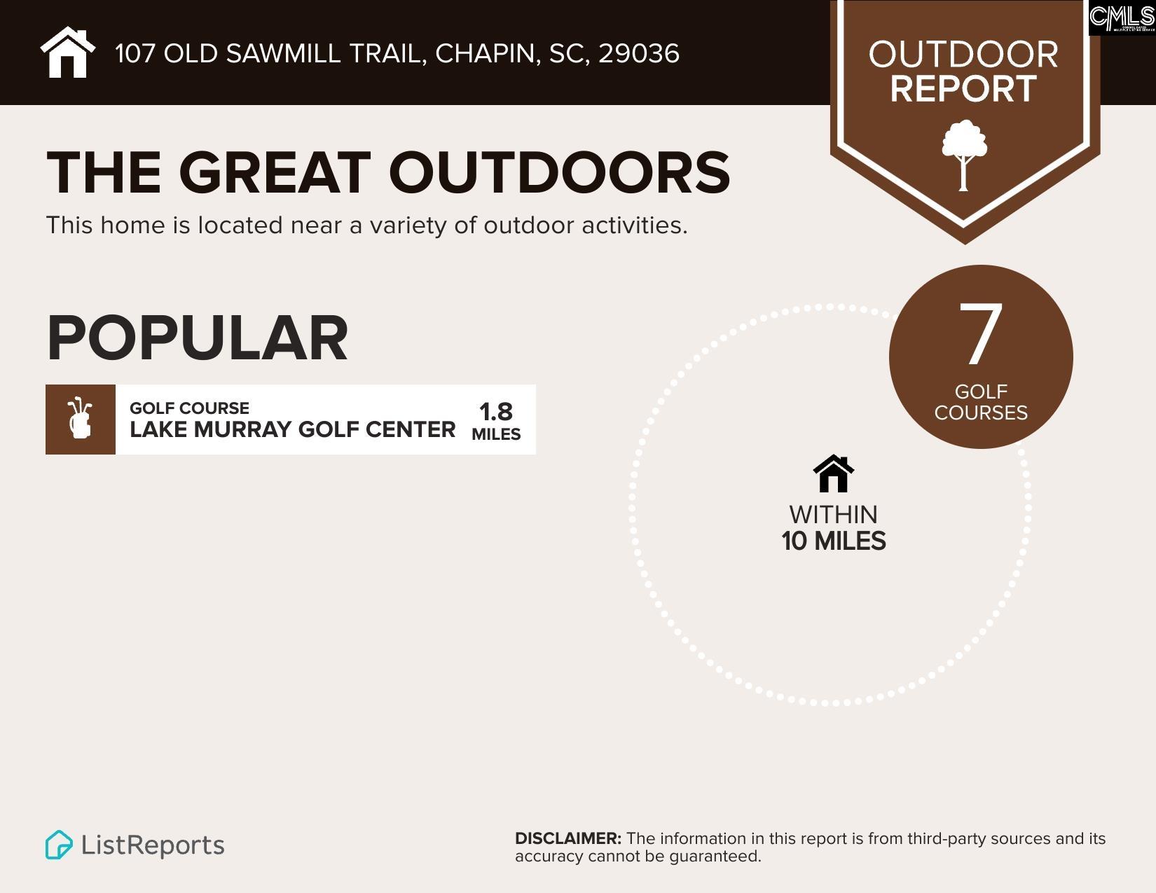 107 Old Sawmill Trail Chapin, SC 29036