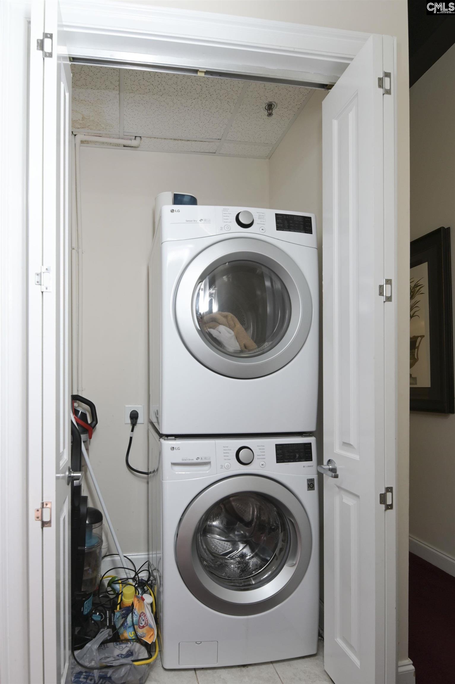 Condo comes complete with washer and dryer
