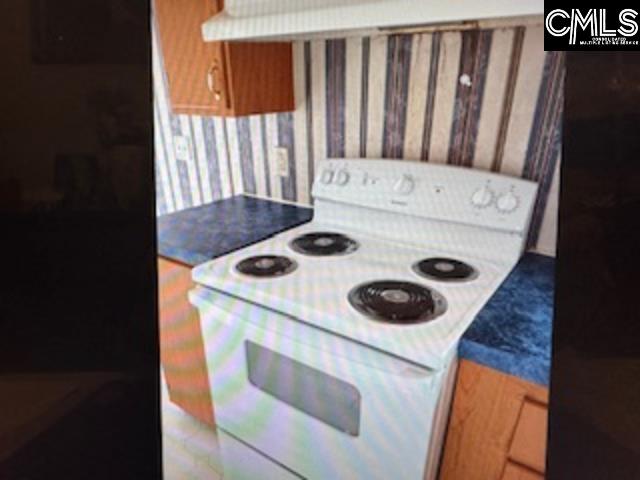 close up of electric stove