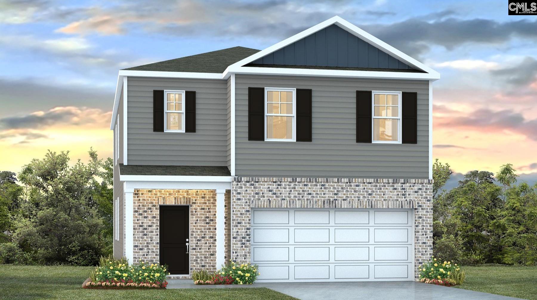 *This rendering is based on the true colors and features of the home, though they may vary slightly.