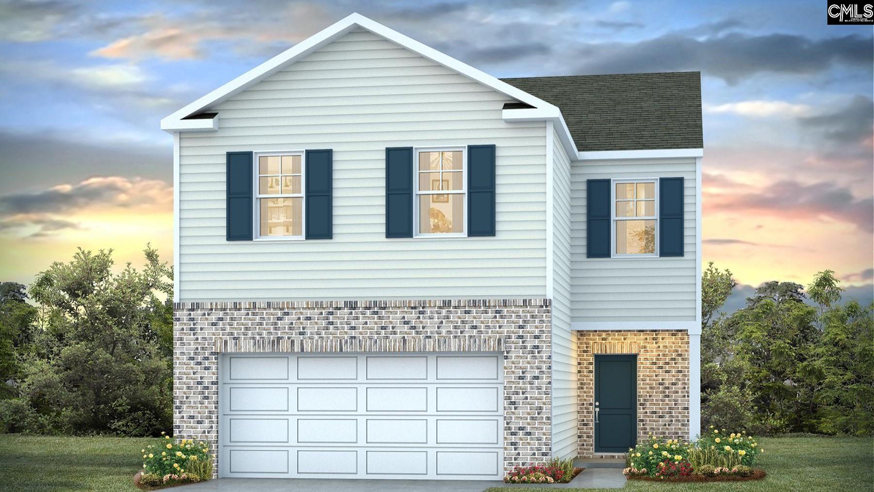 *Rendering is based on the true colors & features of the home, though they may vary slightly.