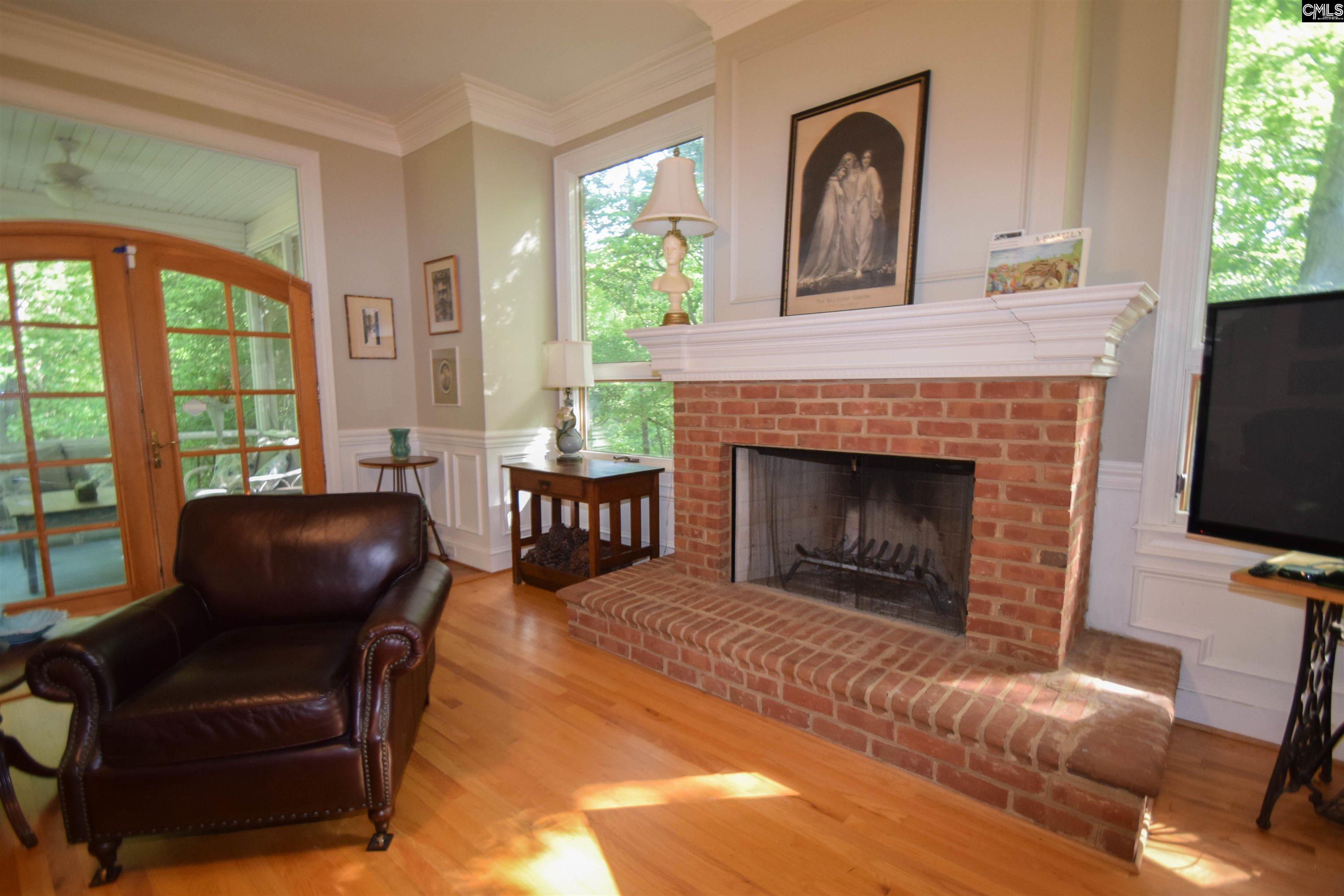 And Masonry Fireplace