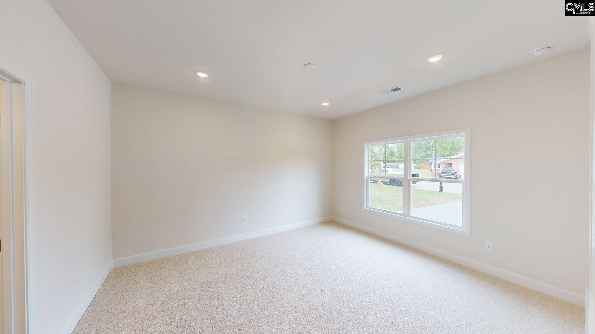 Carpet only in bedrooms.